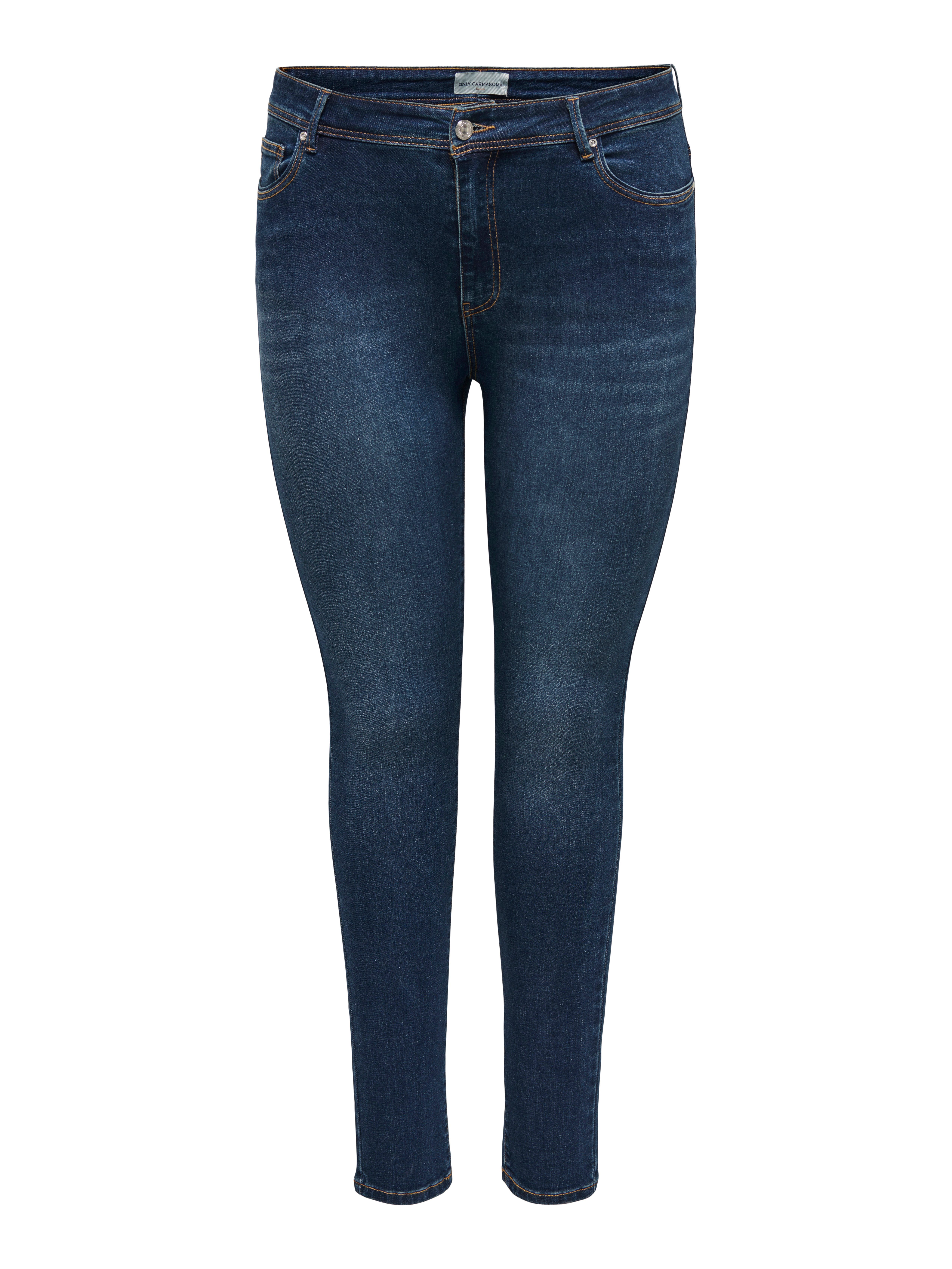 ONLY CARMAKOMA Skinny-fit-Jeans CARSALLY MID SKINNY DNM BJ581