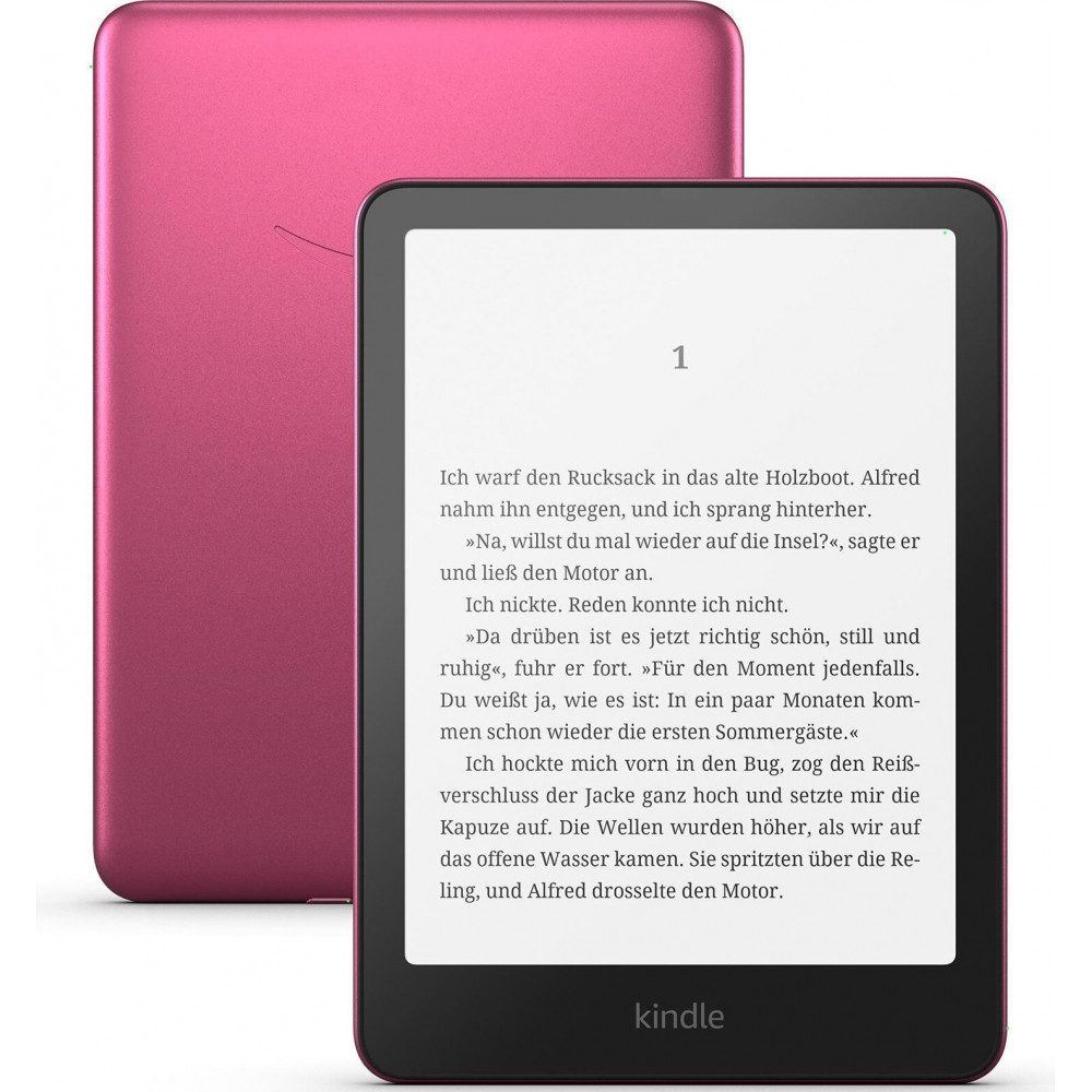 Amazon Kindle Paperwhite Signature 32 GB, rosa E-Reader. Tablet (32 GB, Wasserfestes Gehäuse)