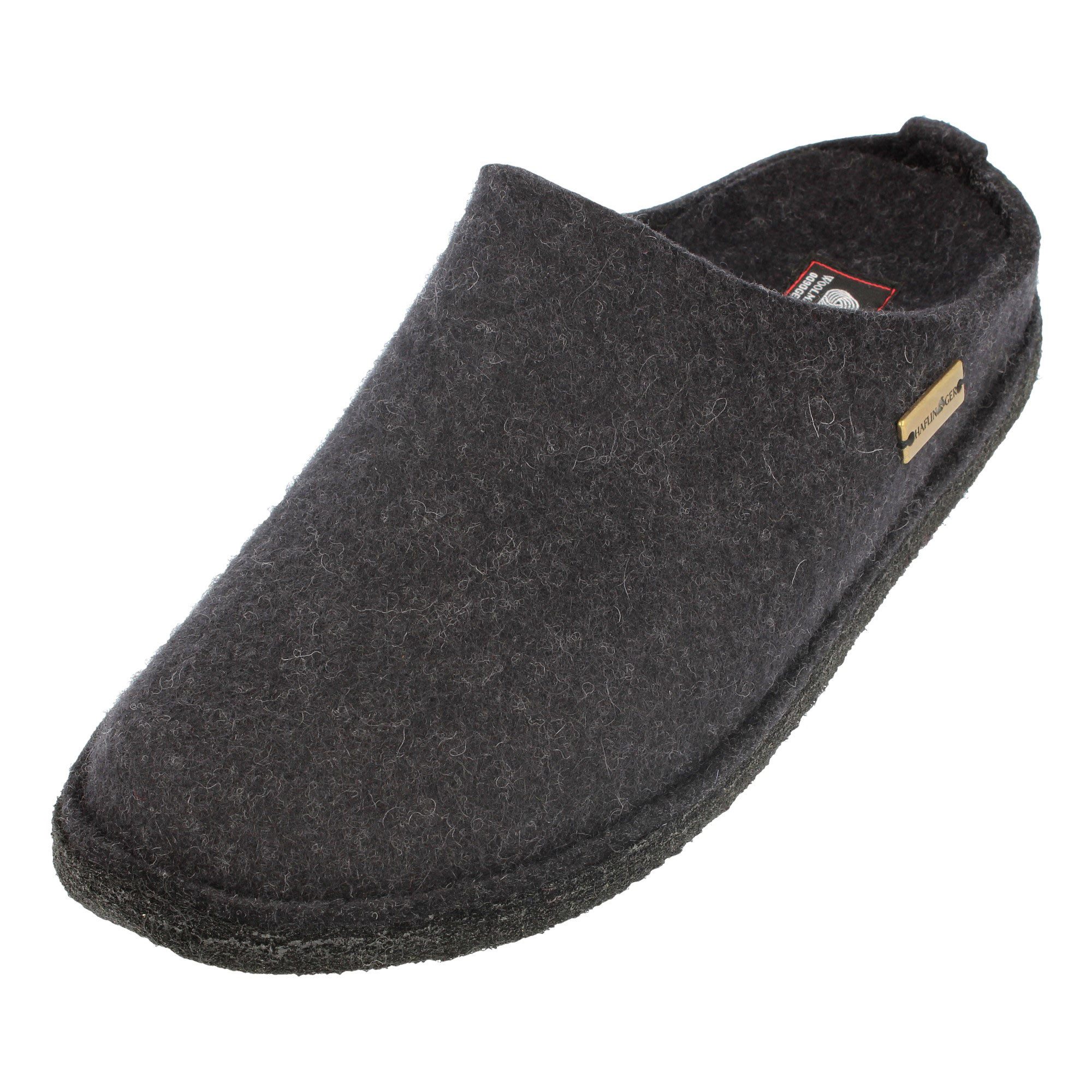 Haflinger Flair Soft Filzpantoffeln aus Wollfilz Hausschuh Unisex Hausschuh