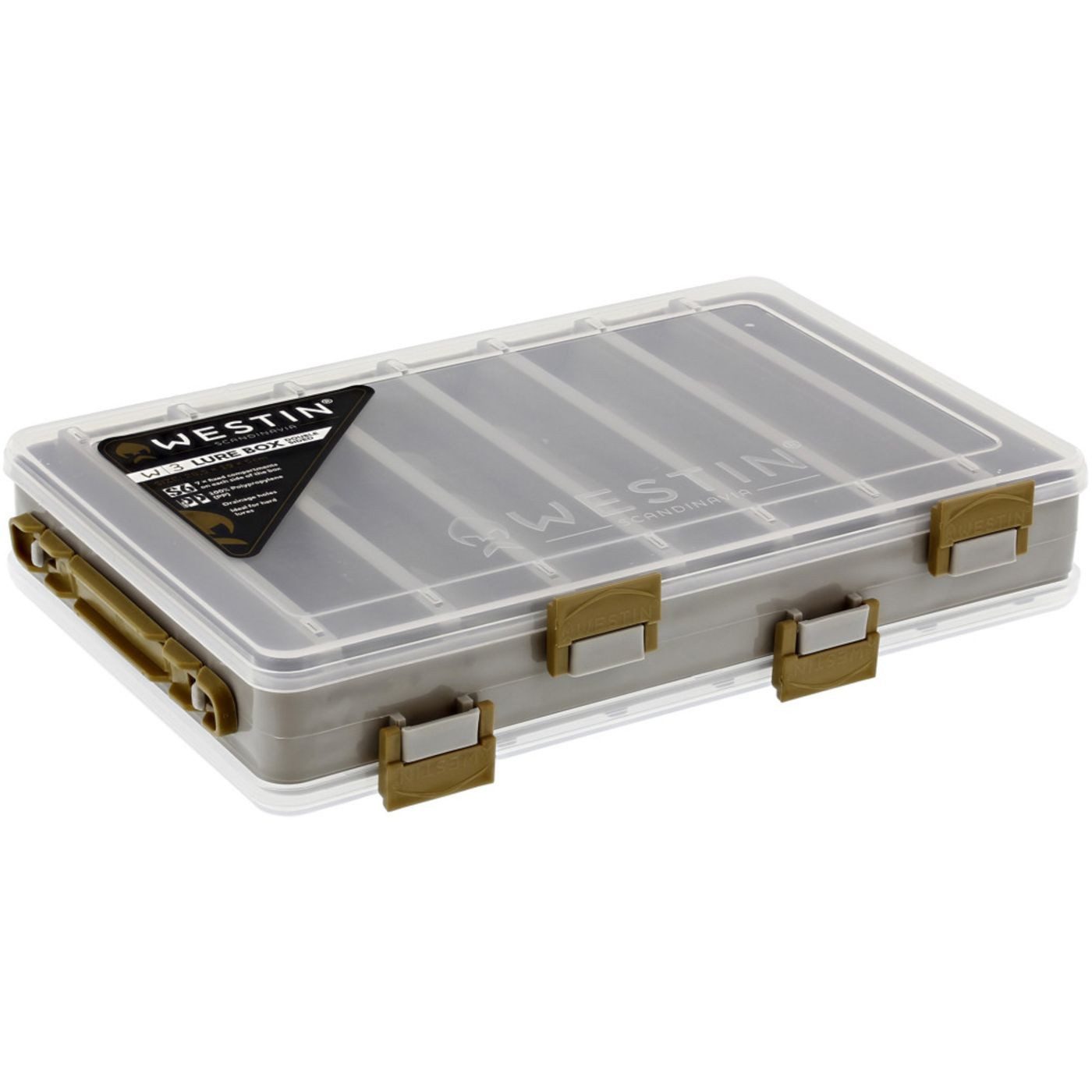 Kunstköder Westin W3 Lure Box Double Sided S S6 20.5x17x4.8cm - Köderbox