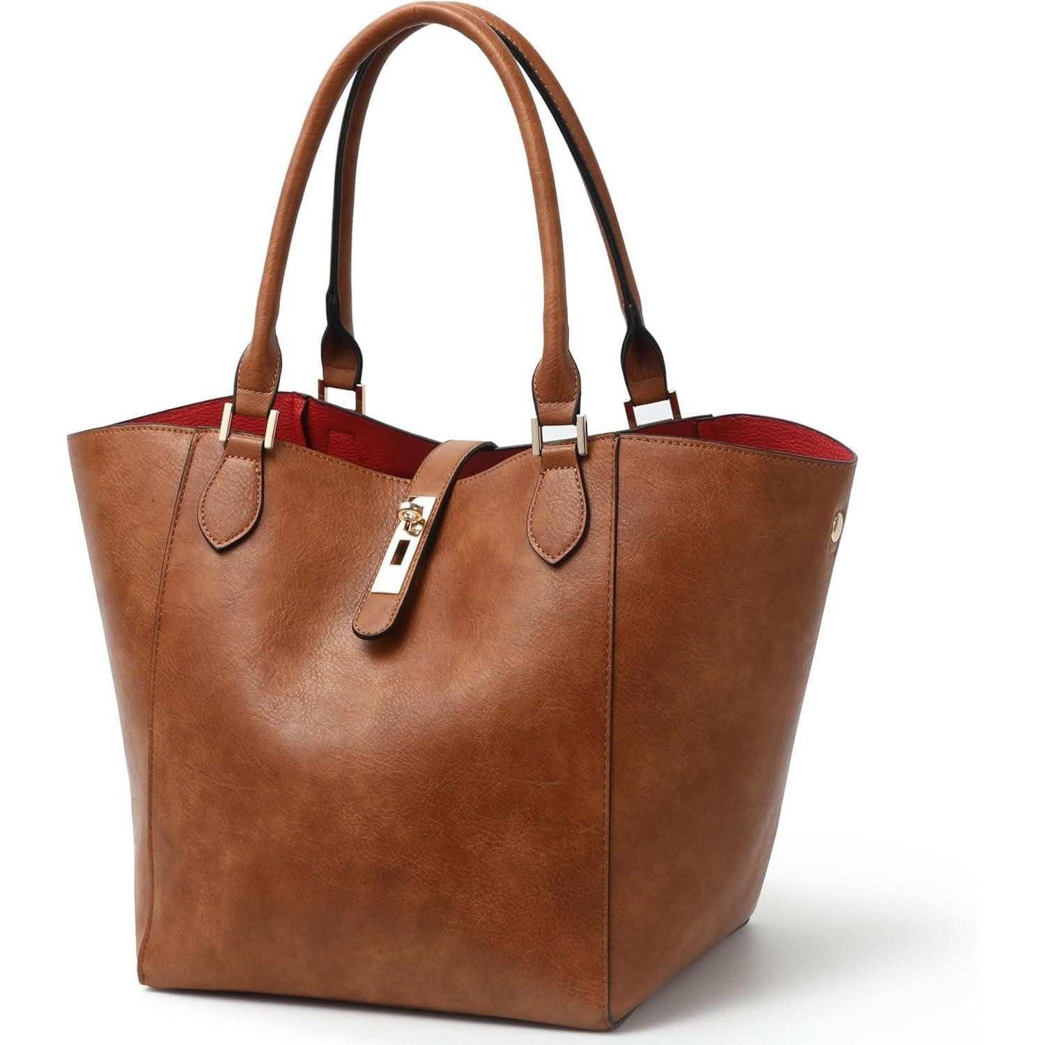 LuxusKollektion Shopper Damen Shopper Handtasche Leder Groß Henkeltasche Sc günstig online kaufen