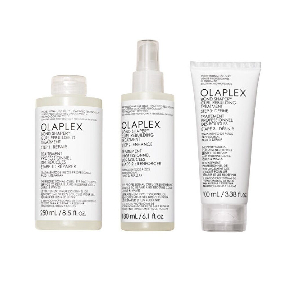 Olaplex Haarshampoo Bond Shaper Curl Rebuilding Treatment 3 Stück