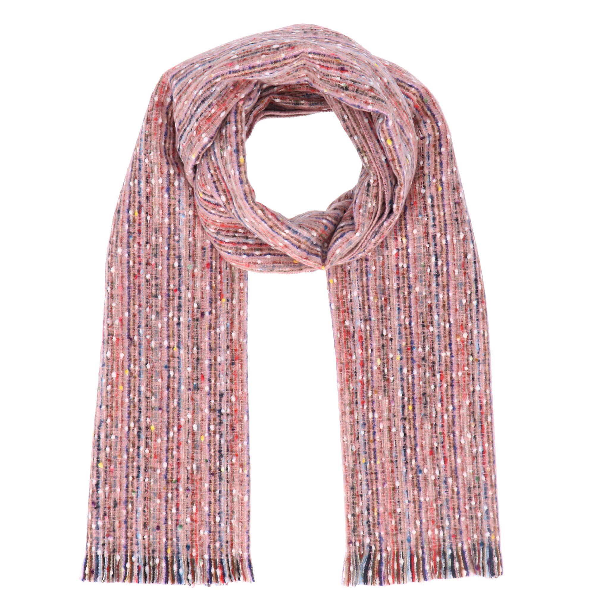 Modeschal Tweed Optik