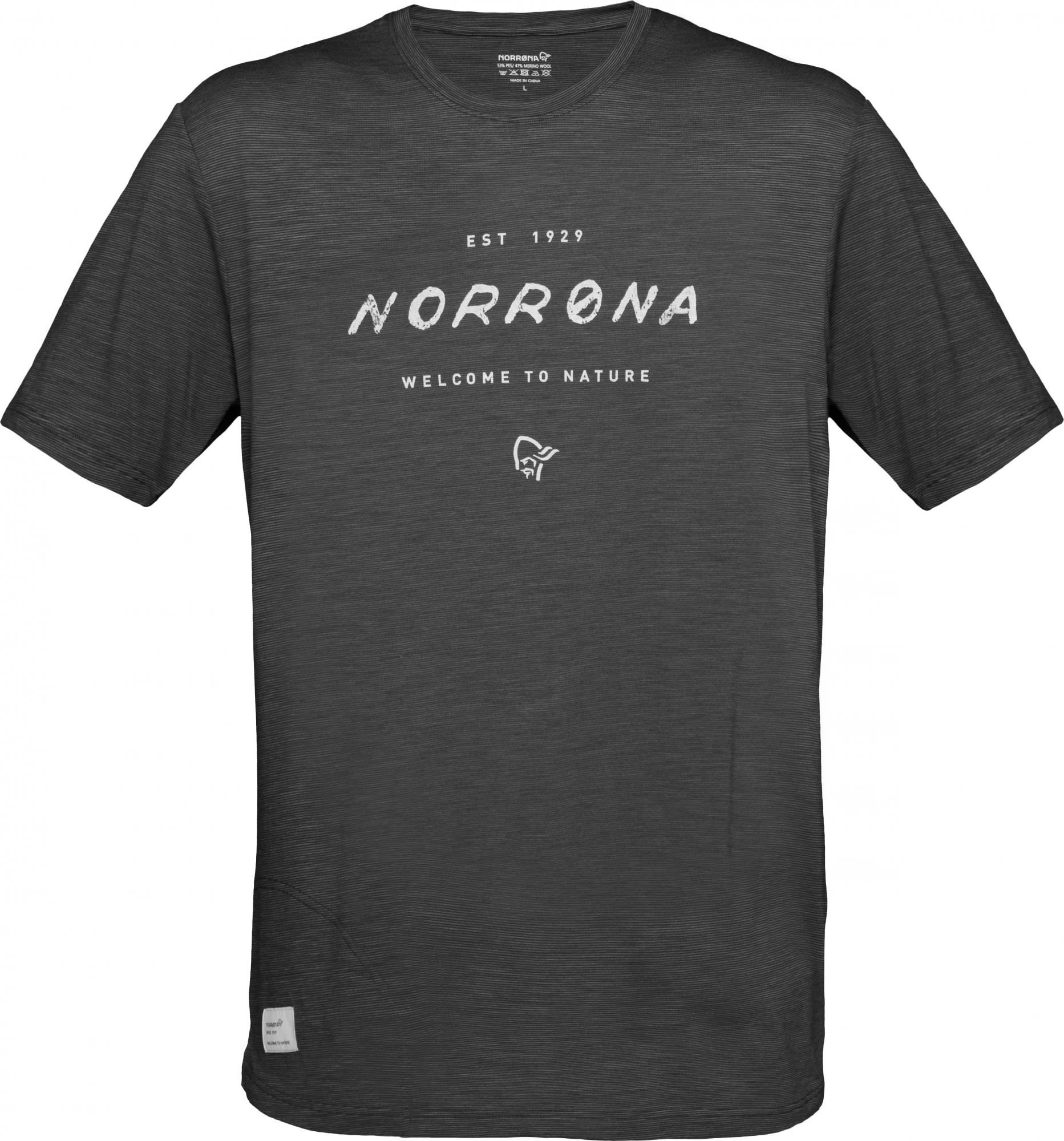 NorrØna Kurzarmshirt Norrona M Svalbard Wool T-shirt Herren