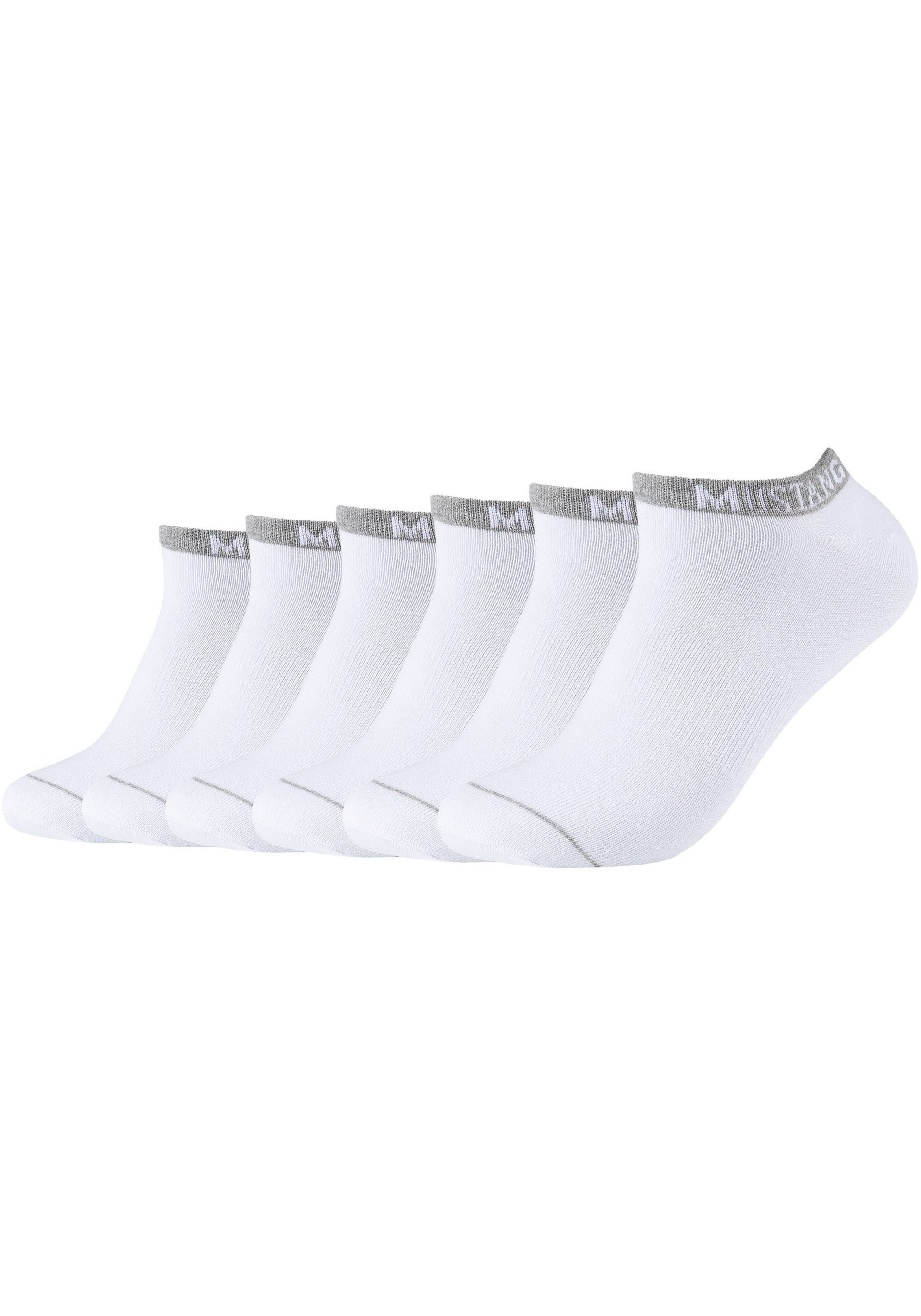MUSTANG Sneakersocken casual (6-Paar) mit softem günstig online kaufen