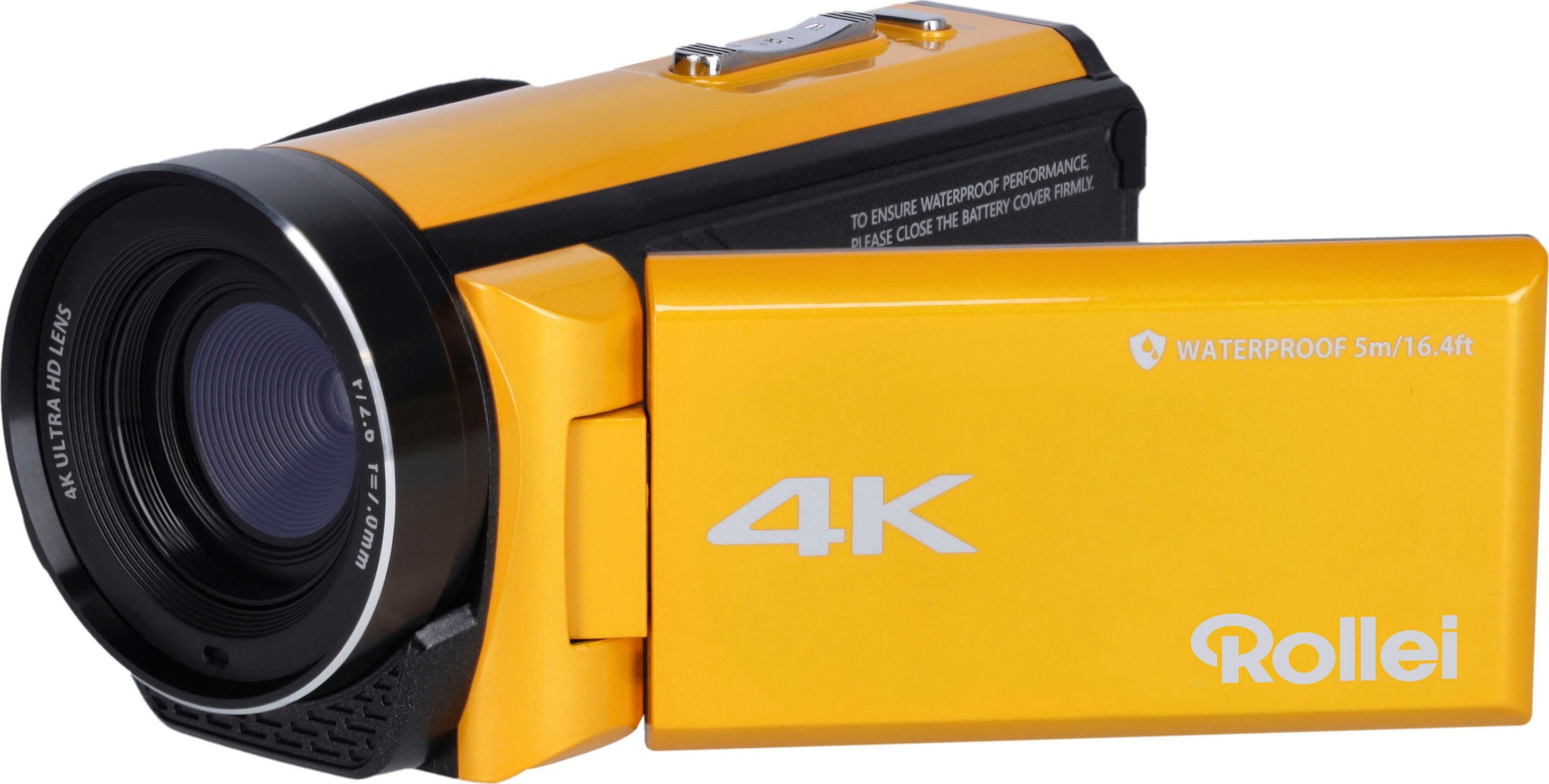 (4K Ultra 5m Waterproof Rollei Unterwasser-Camcorder UHD Movieline HD)