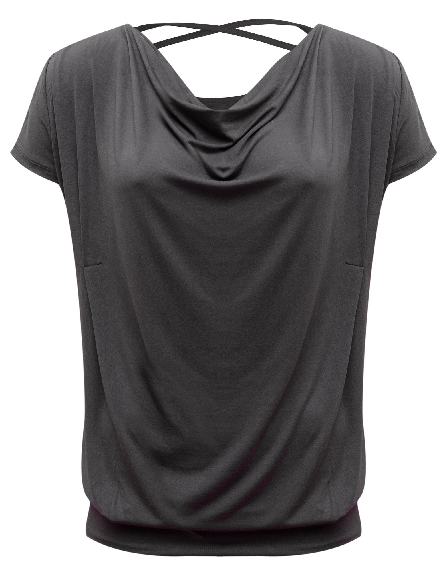Yogistar Yoga & Relax Shirt Yoga Shirt Flowing Batwing Ala (1-tlg) Stylish und bequem: hochwertiges Top mit Fledermausärmeln.