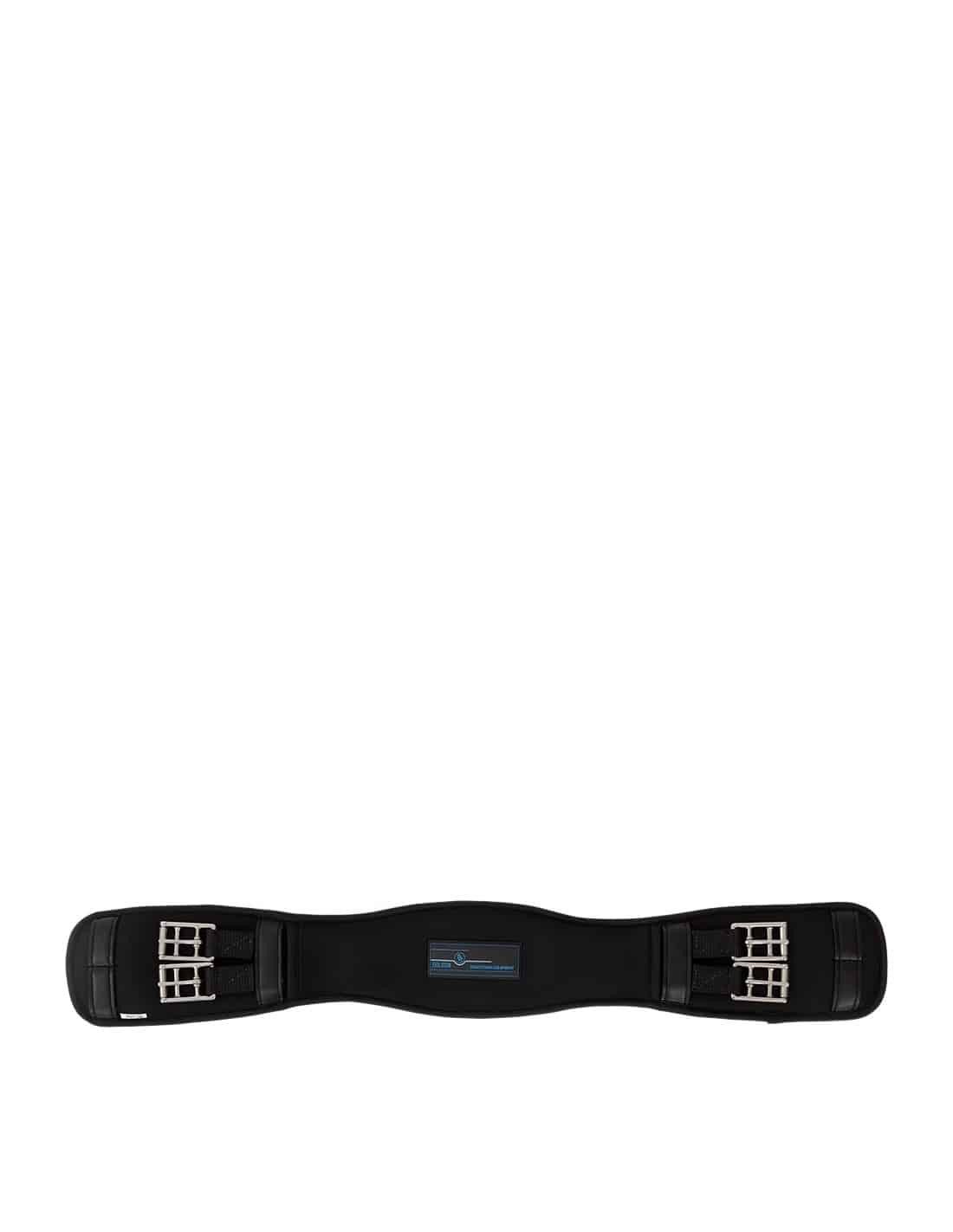 BR Sattelgurte Kurzgurt Evolution Dressur Soft Memory Neopren anatomisch in schwarz