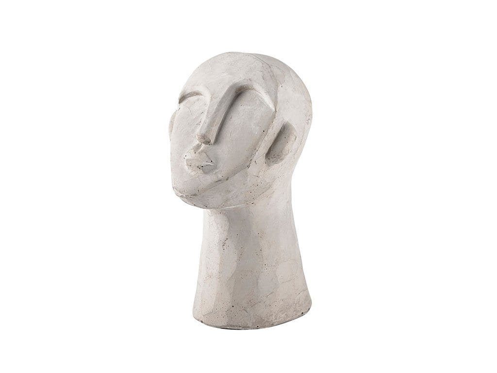 Zement 15 Dekofigur cm, 8,5 Kopfform aus Collection Villa x Grau, Denmark