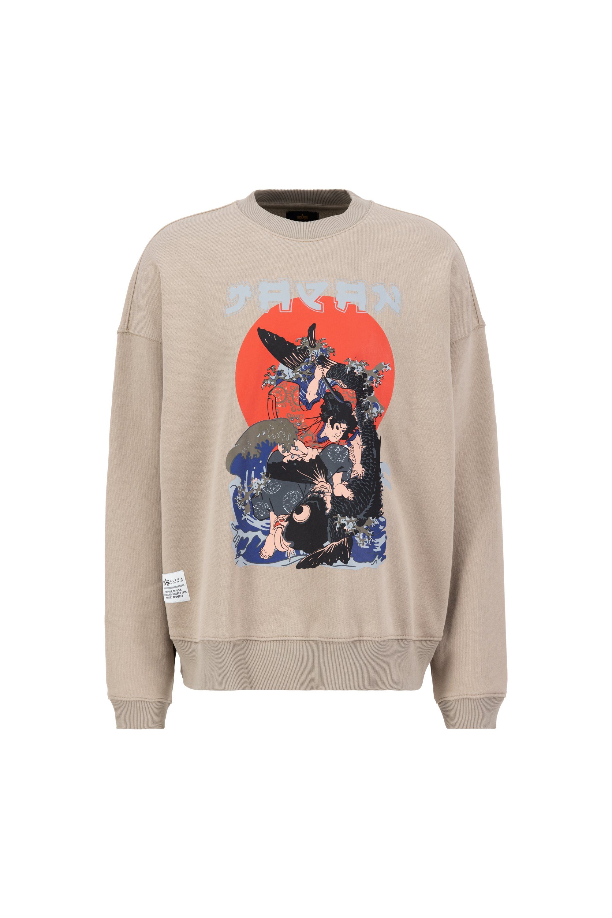 Alpha Industries Sweater Japan Warrior Sweatshirt günstig online kaufen