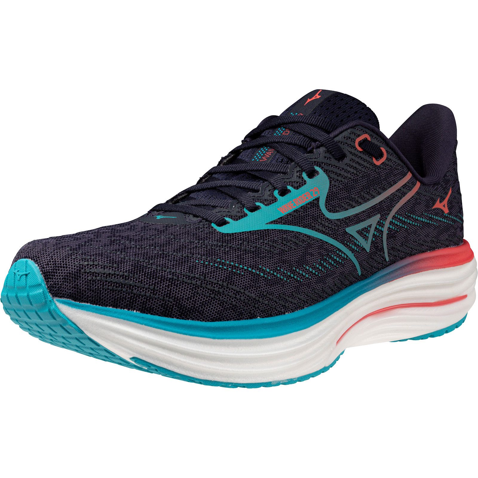 Mizuno Wave RIDER 29 Men J1GC2503-01 Laufschuh Laufschuh-Ikone noch besser