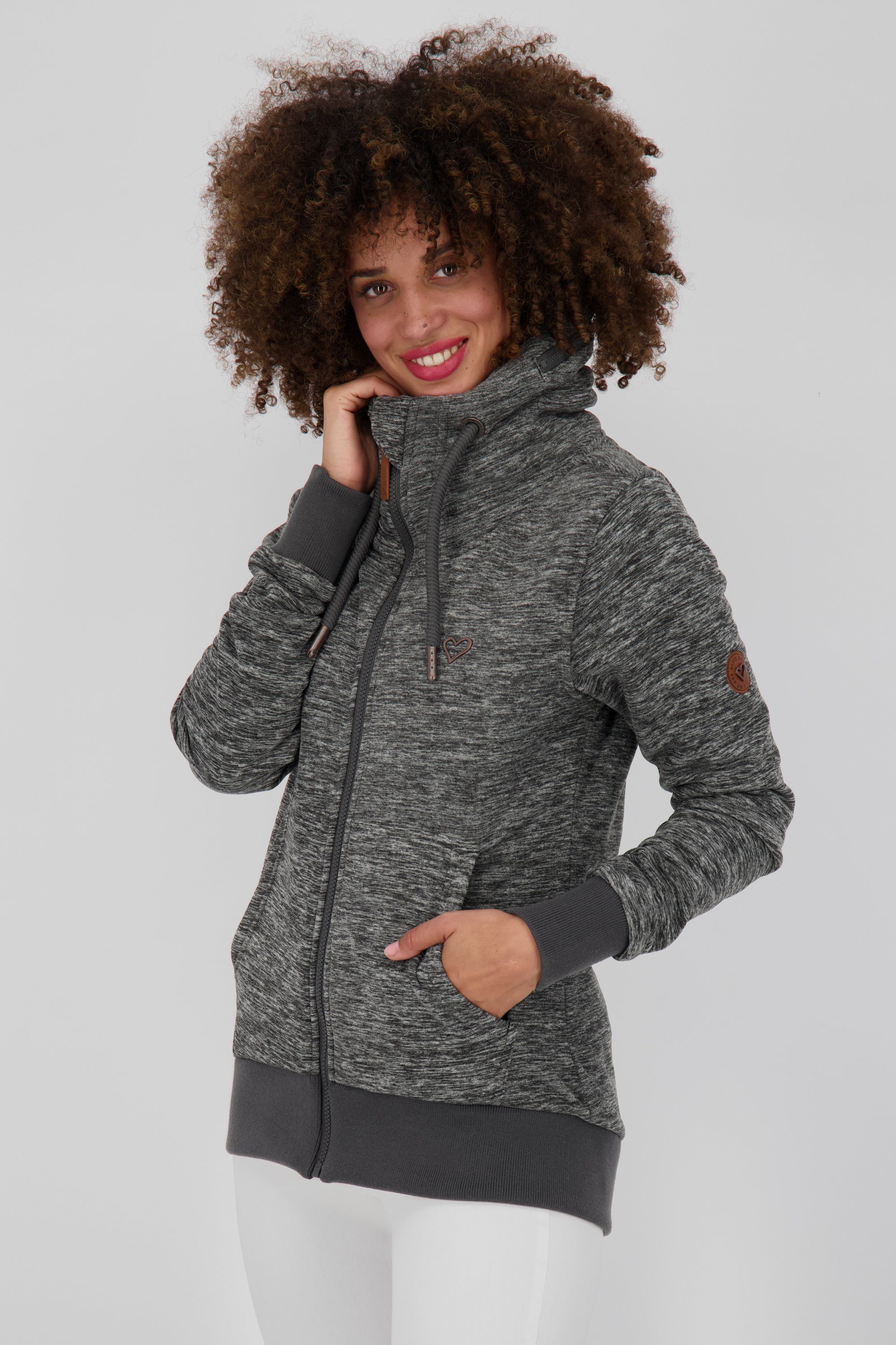 Super Sonderpreis! Alife & Jacket VivianAK F Sweatjacke Polarfleece Kickin Damen moonless