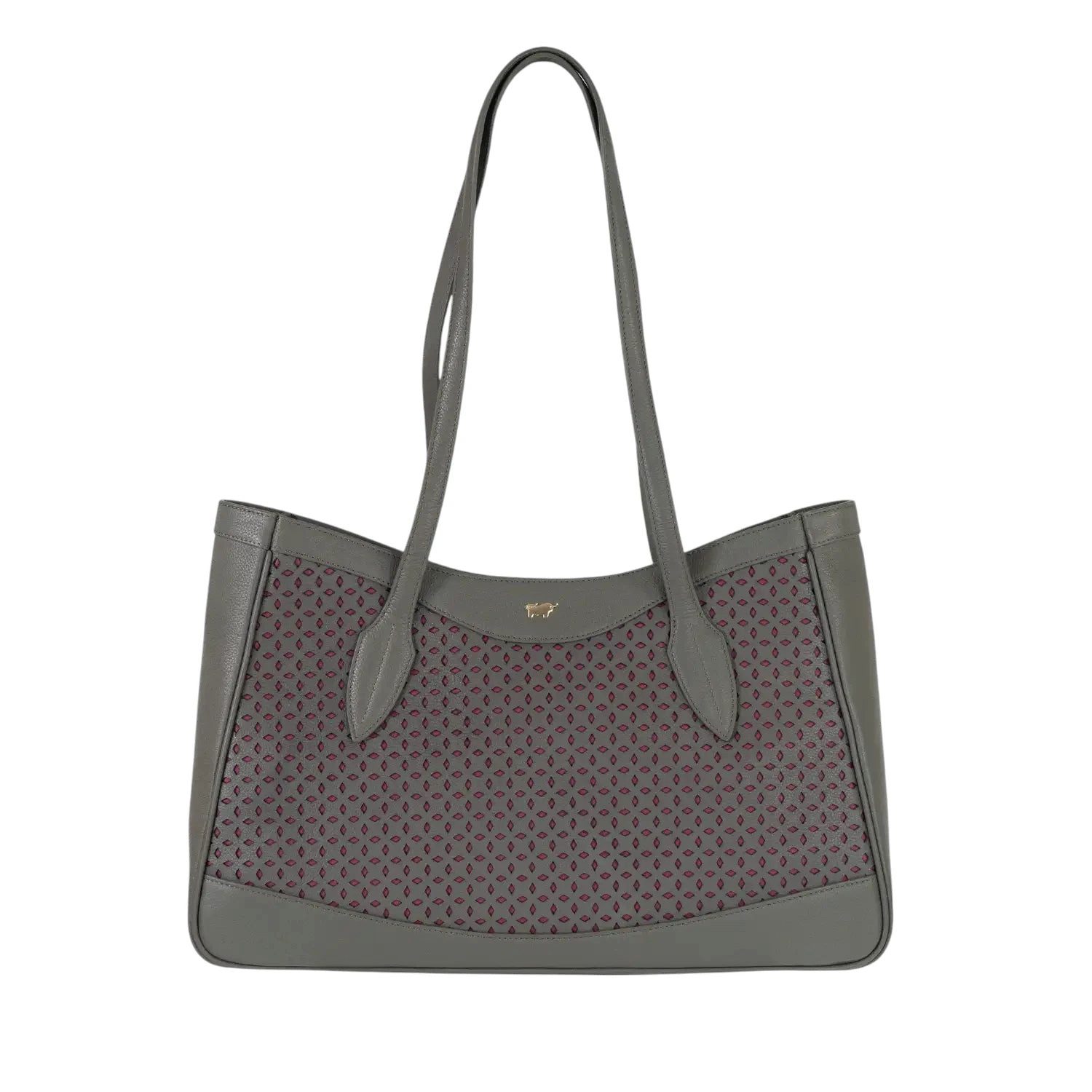 Braun Büffel Umhängetasche STELLA Shopper L olive/ pink