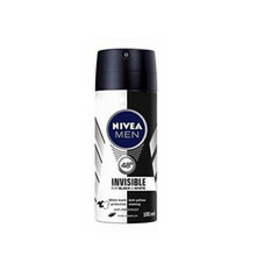 Nivea DeoZerstäuber Invisible For Black White Antitranspirant für Männer in Spray