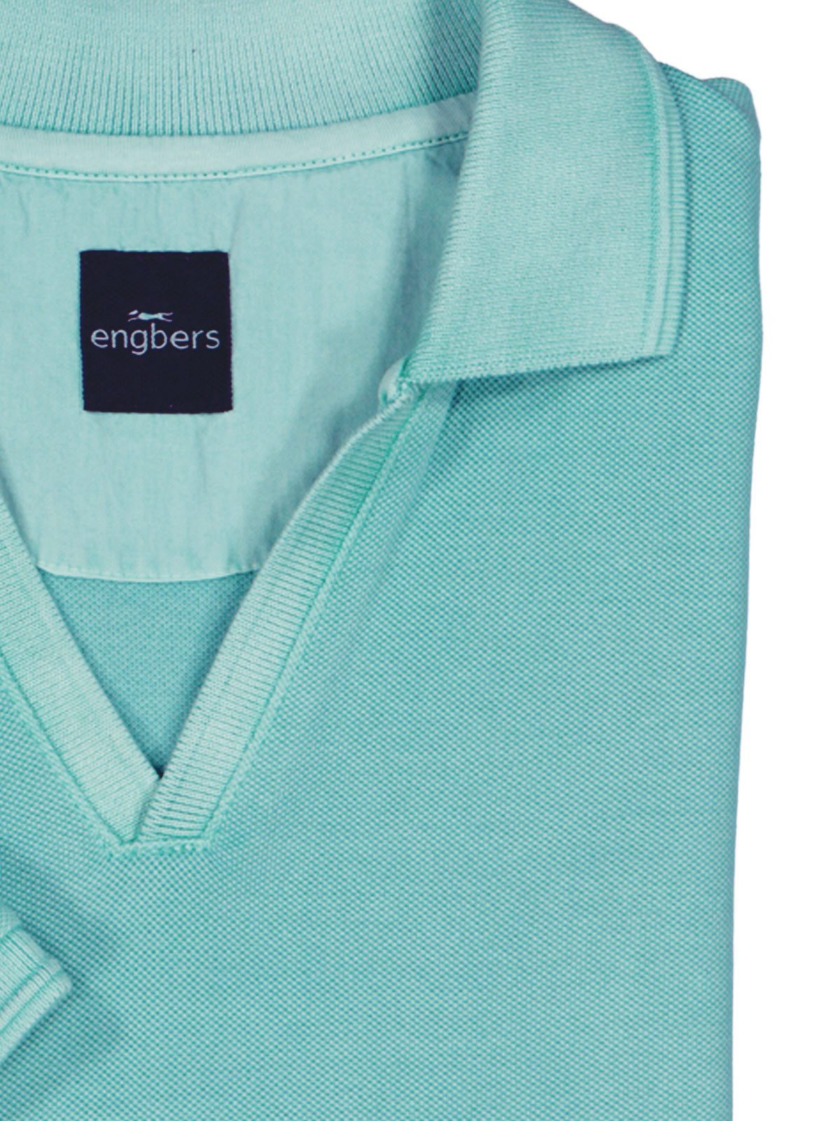 Engbers Poloshirt Herren Polo-Shirt uni, Tuerkis
