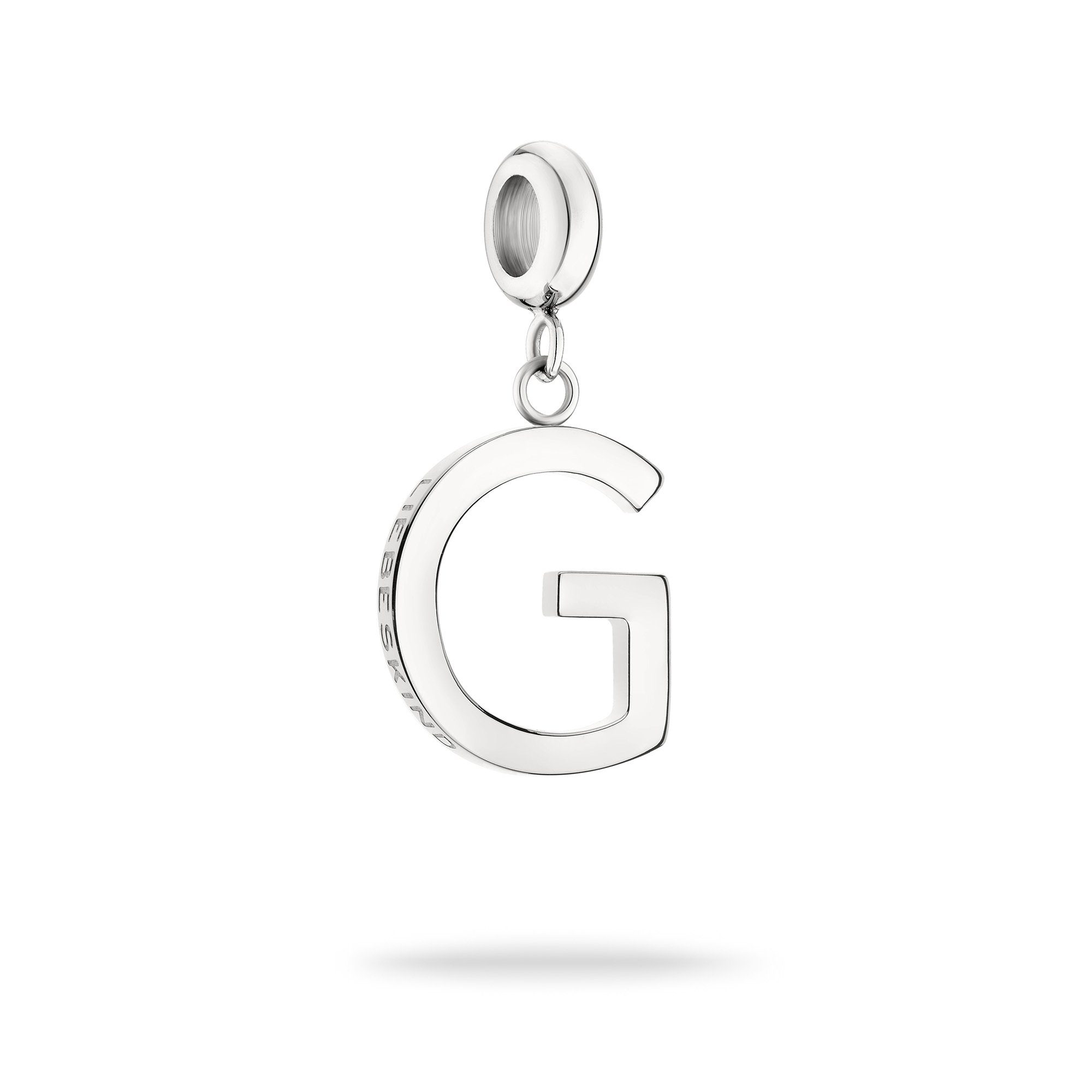 Kettenanhänger G silver Edelstahl