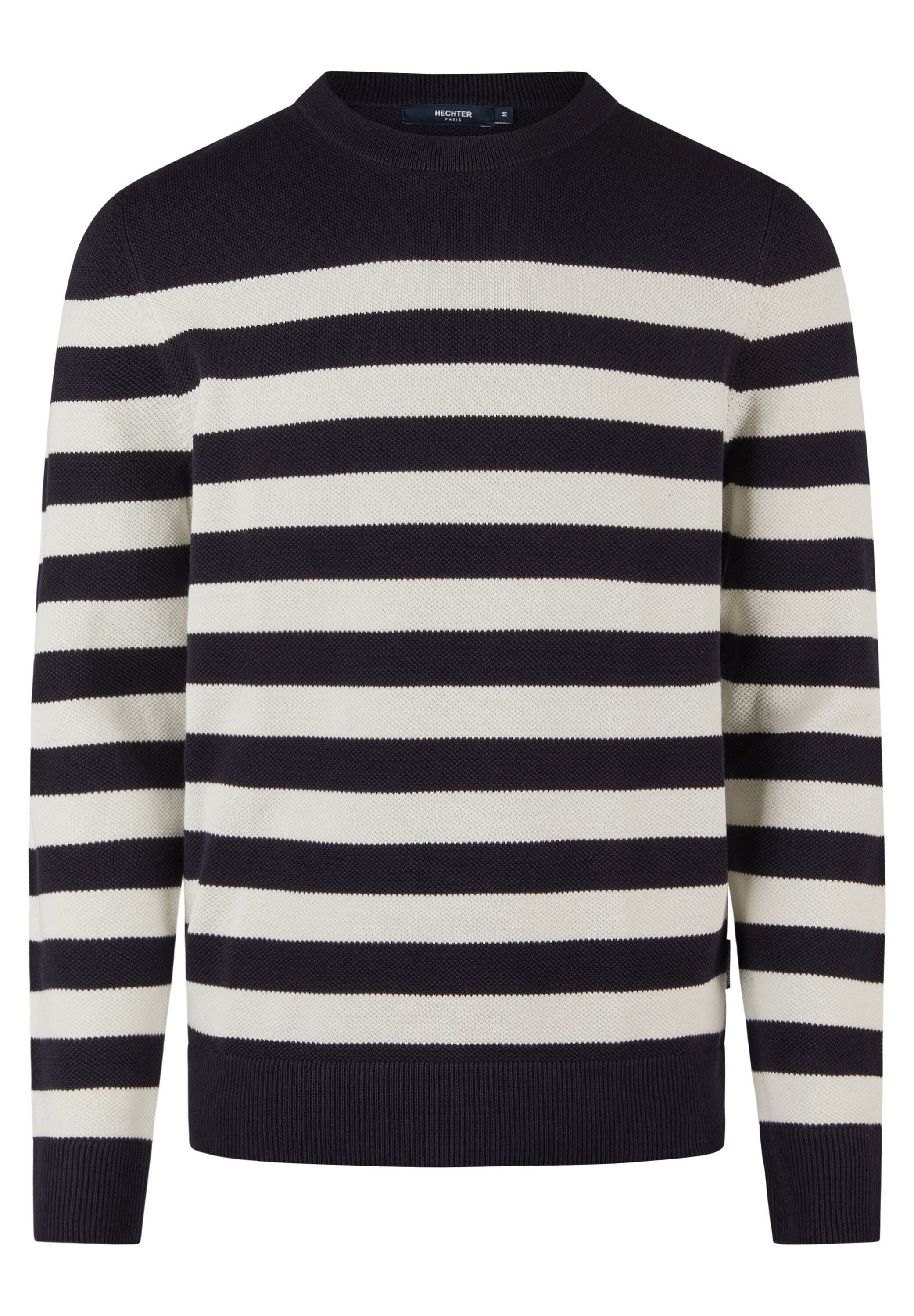 HECHTER PARIS Strickpullover Ikonisches Streifendesign