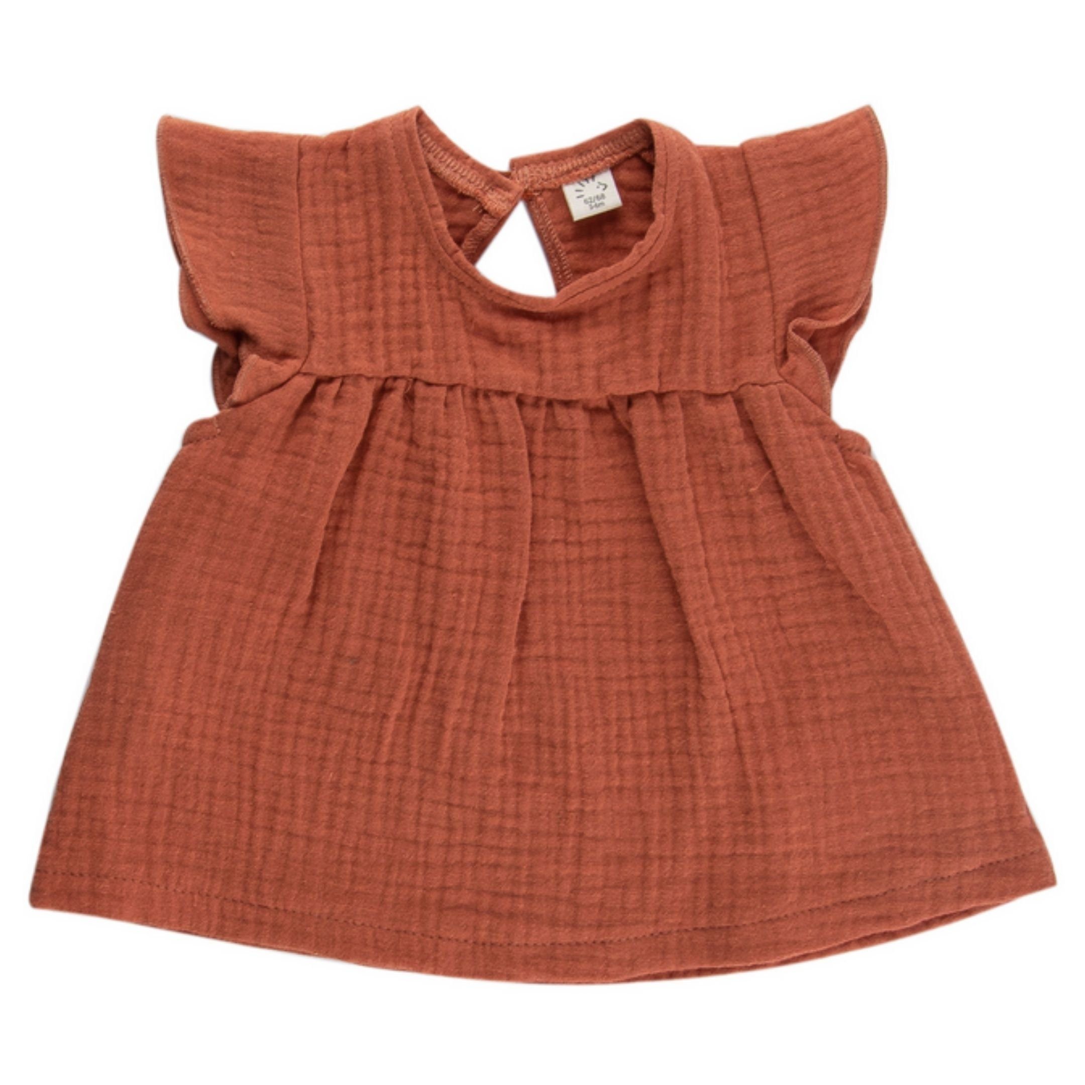 Tunikashirt Musselin Baby Tunika Shirt Lena ver.Farben