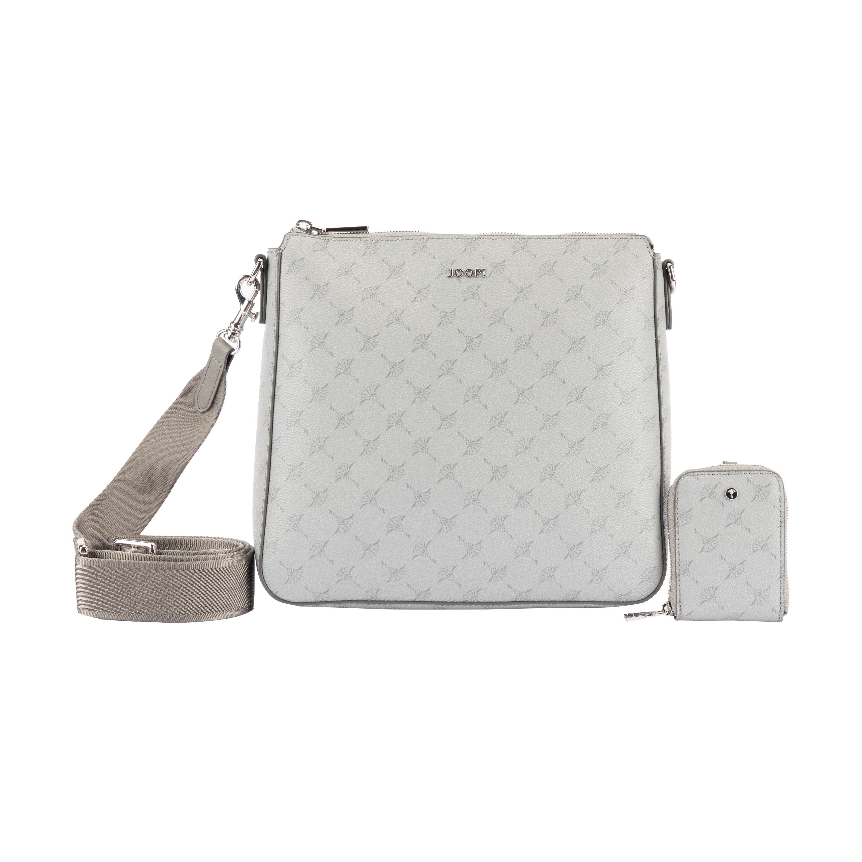 JOOP! Umhängetasche cortina 1.0 jasmina shoulderbag mvz, Damen Schultertasche, mit typischem Musterdruck