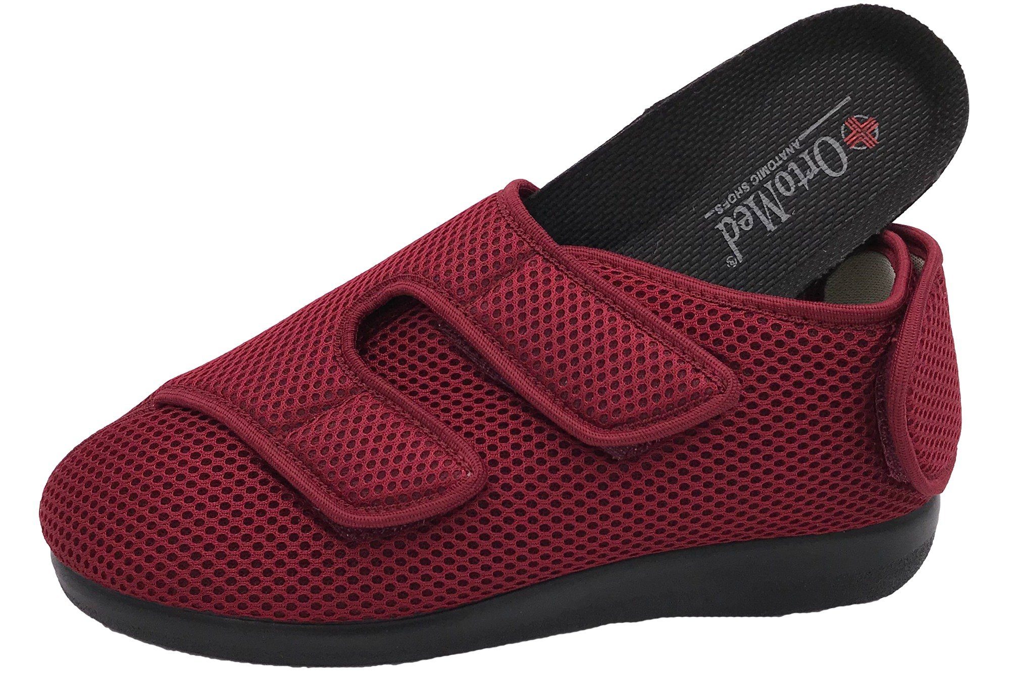 PADERO Ortomed Klettschuhe Verbandschuhe Hausschuh Orthopädischer Rehabilitationsschuh