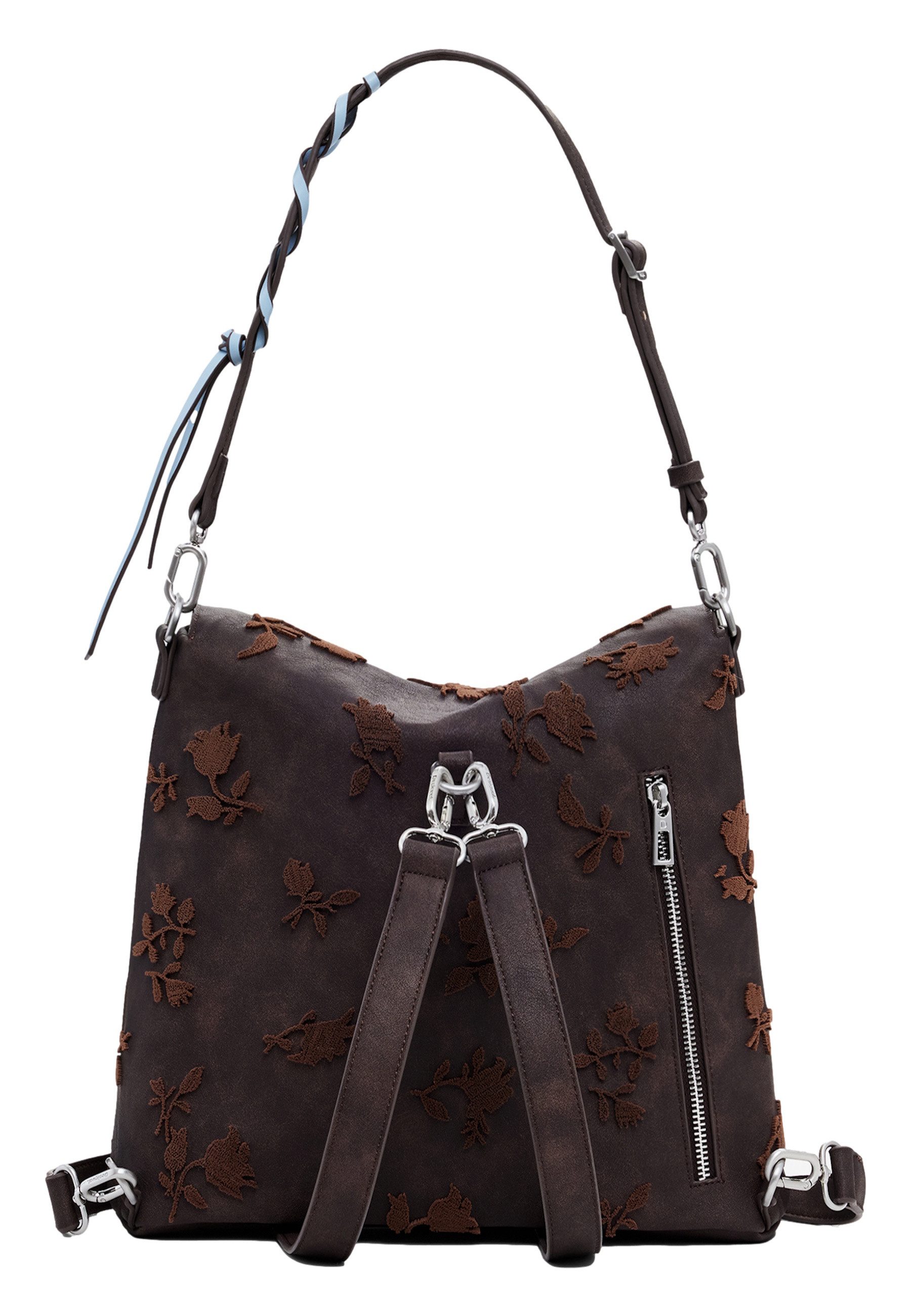 Desigual Rucksack Rucksack STENCIL FLOCADO JERSEY 2.0 MINI Backpack (1-tlg)