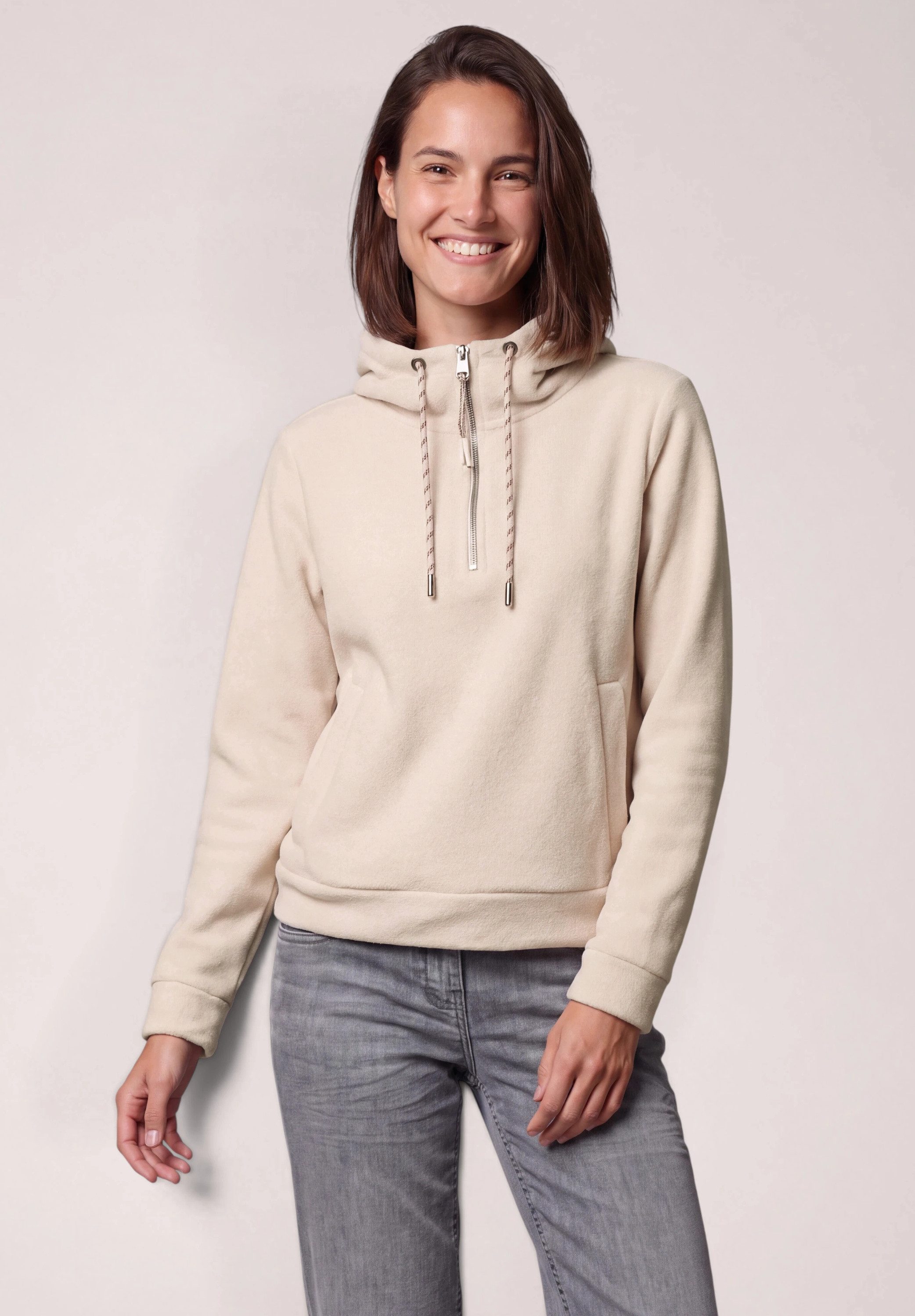 CECIL Sweatshirt in Unifarbe