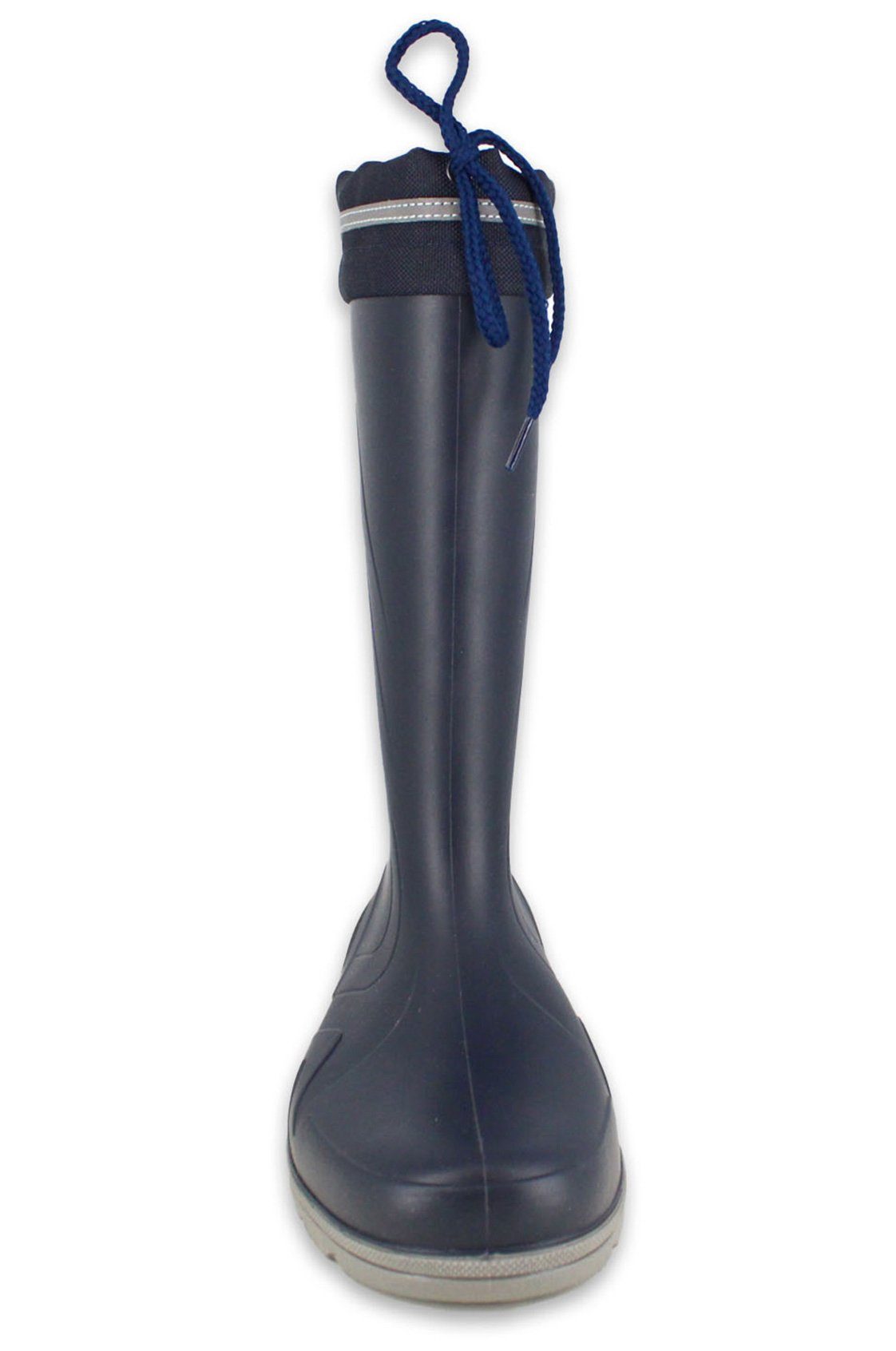 Beck Damen Regenstiefel Sailor Gummistiefel (klassischer Stiefel, für trockene, warme Füße) wasserdicht, robust, strapazierfähig, herausnehmbare Einlegesohle – Bild 4 von 5