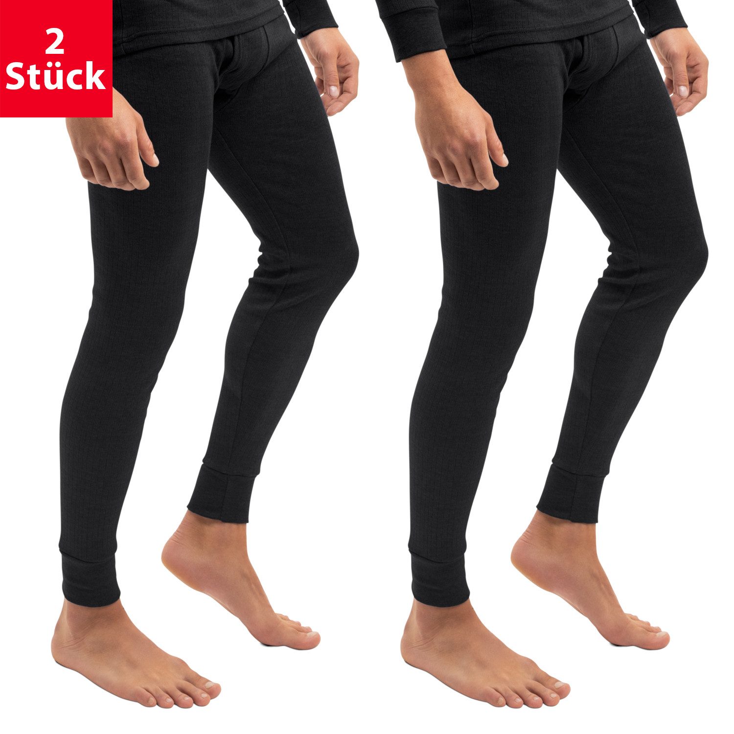 celodoro Funktionshose 2er Pack Herren Ski- und Thermounterhose Light Довгі брюки