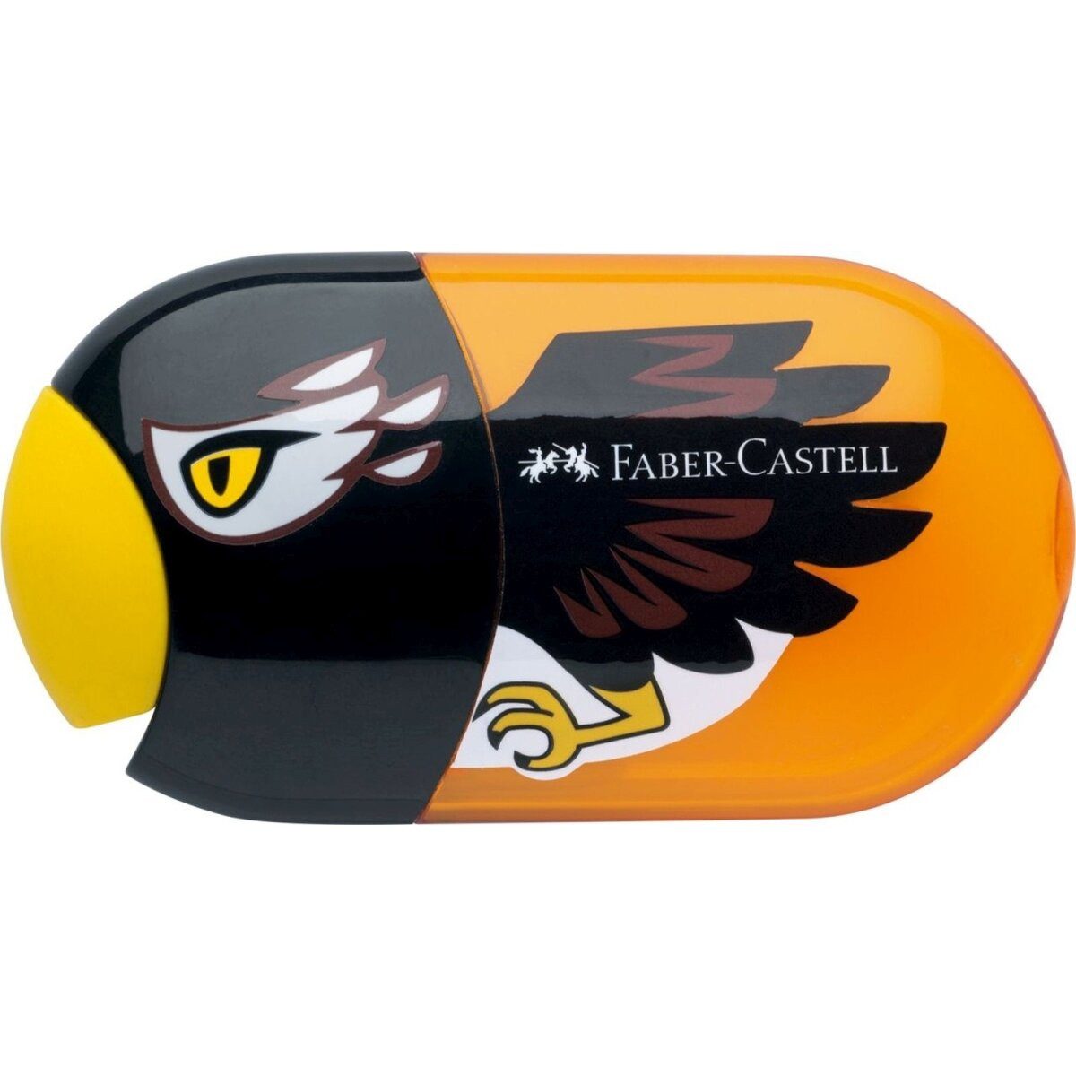 Faber-Castell Anspitzer Dosenspitzdose Adler mit Radierer