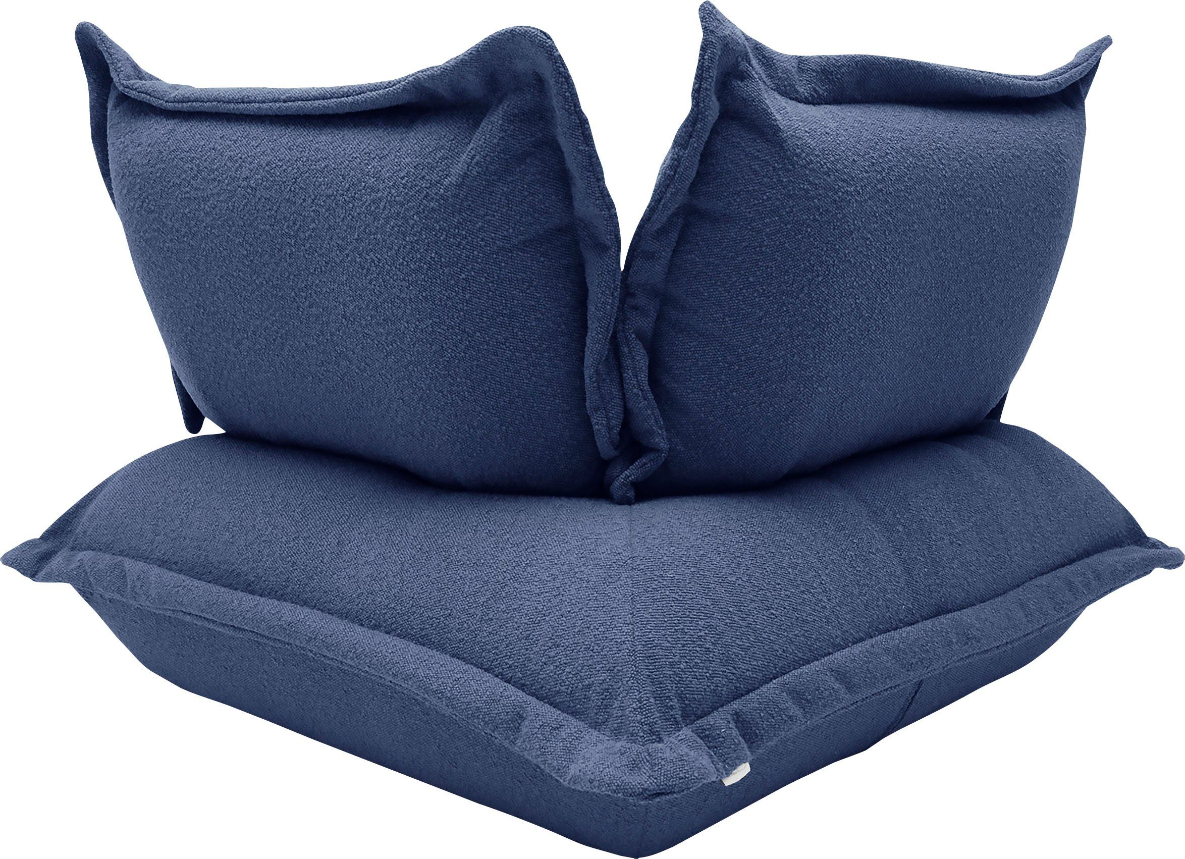 Kissenlook, Cushion, TOM lässigen Kaltschaumpolsterung Sofa-Eckelement im TAILOR mit HOME softer