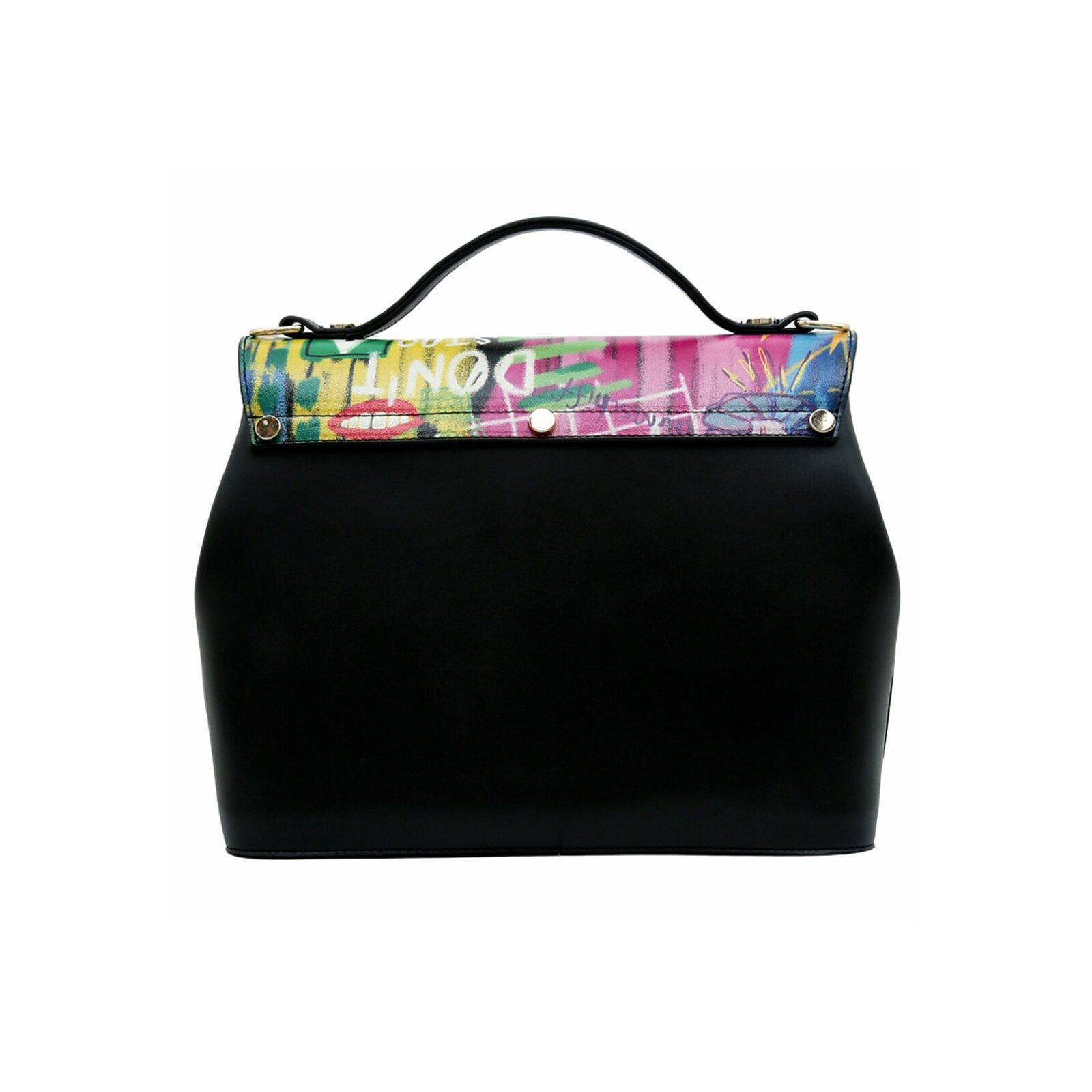 DOGO Henkeltasche Handy Umhängetasche No More Drama Schultertasche, Handgefertigt