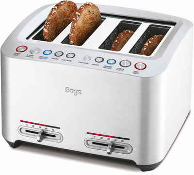 Sage Toaster the Smart Toast, STA845BAL, 4 lange Schlitze, 2000 W