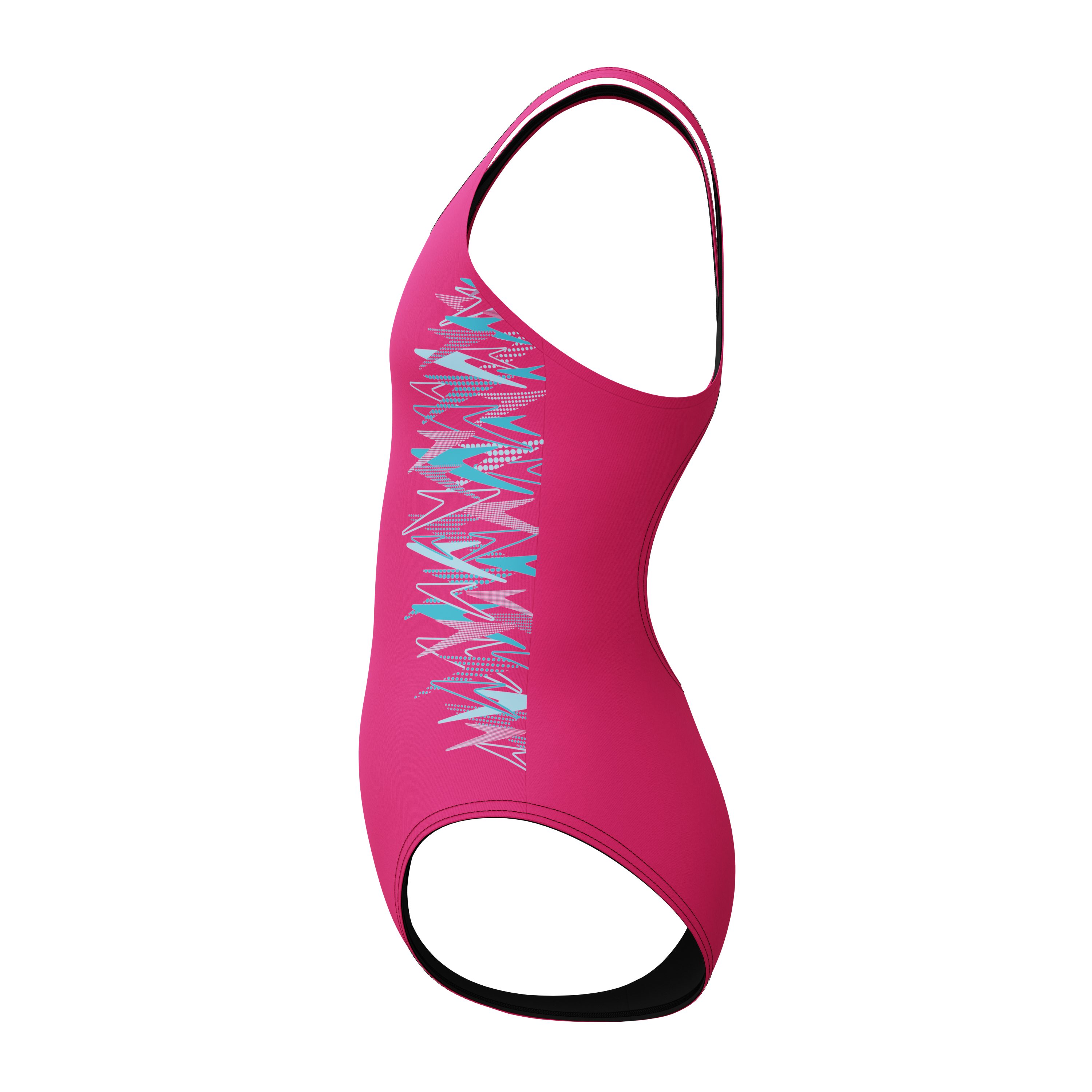 Speedo Badeanzug Placement Muscleback sportliche Ausrichtung, chlorbeständiges Material, schnell trocknend – Bild 5 von 5
