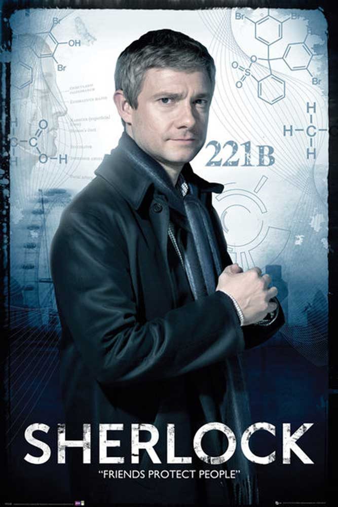 Poster Sherlock - Poster - Watson günstig online kaufen
