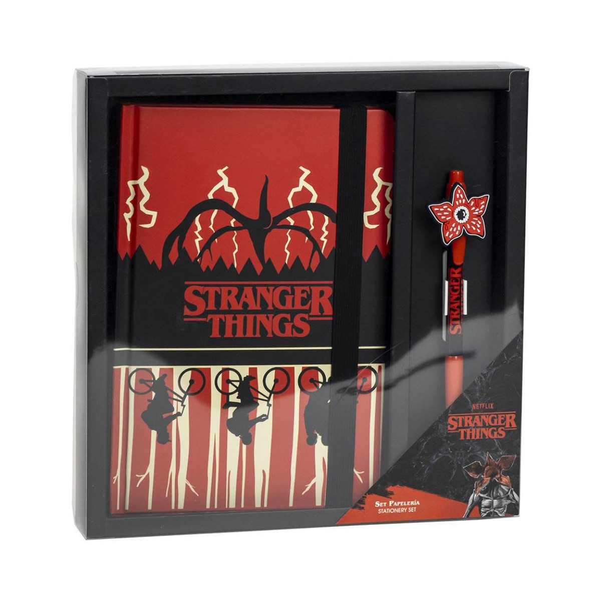 Cerda Notizbuch Stranger Things Stationery Set Büro- und Schulzubehör im Fan-Design