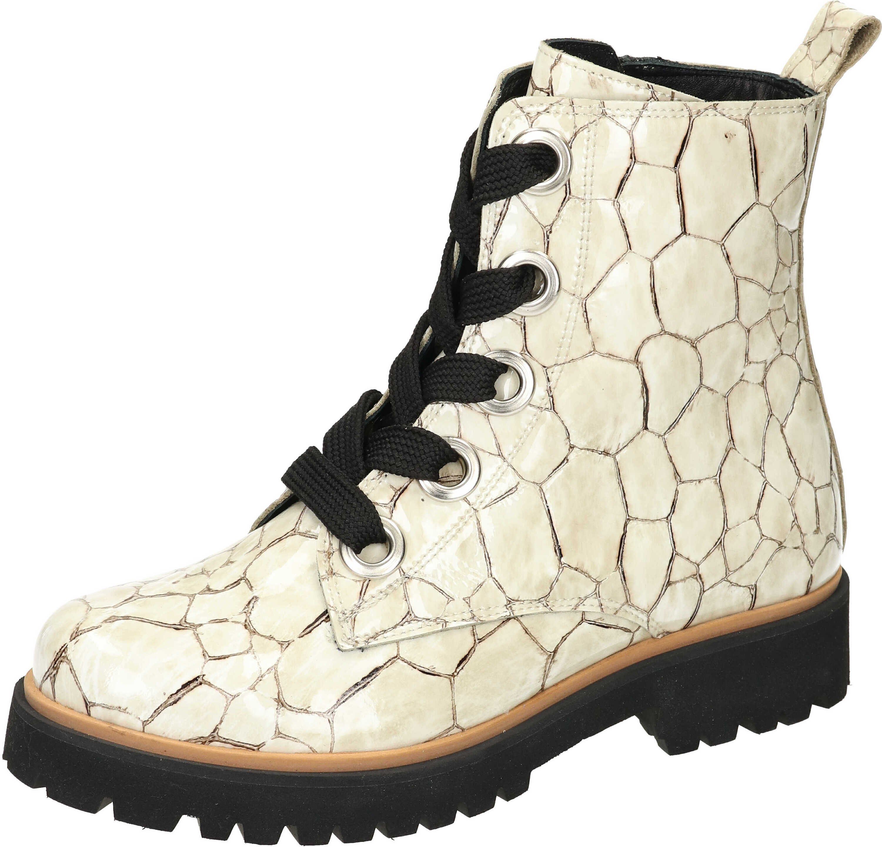 Piazza Stiefeletten Schnürstiefelette aus Lackleder günstig online kaufen