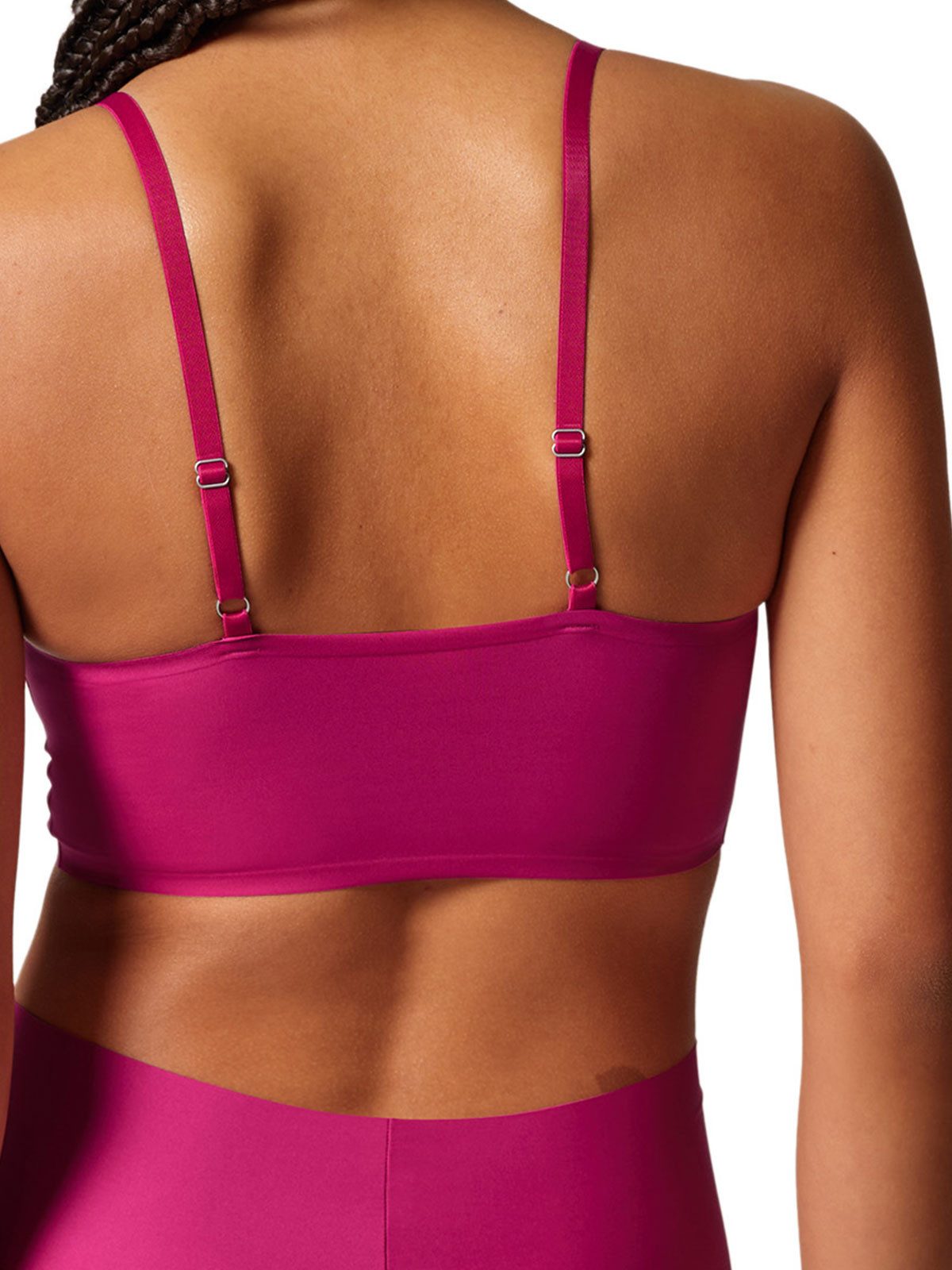 Skiny Bustier Damen Bustier mit herausnehmbare Pads Micro (Stück, 1-tlg) Unterbrustband