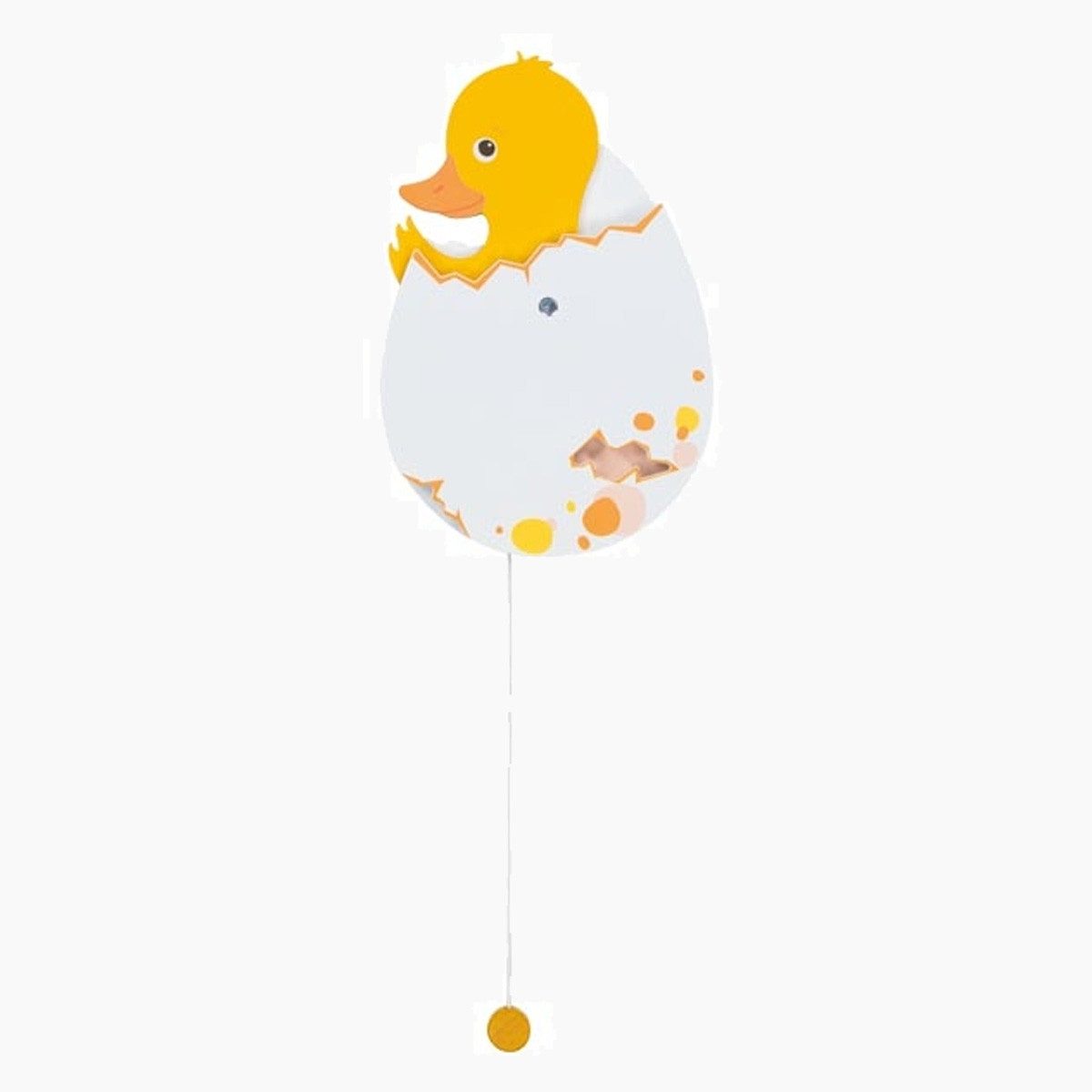 goki Mobile Hampelfigur Ente Emmi, (packung, 2-tlg., set), für leuchtende Kinderaugen