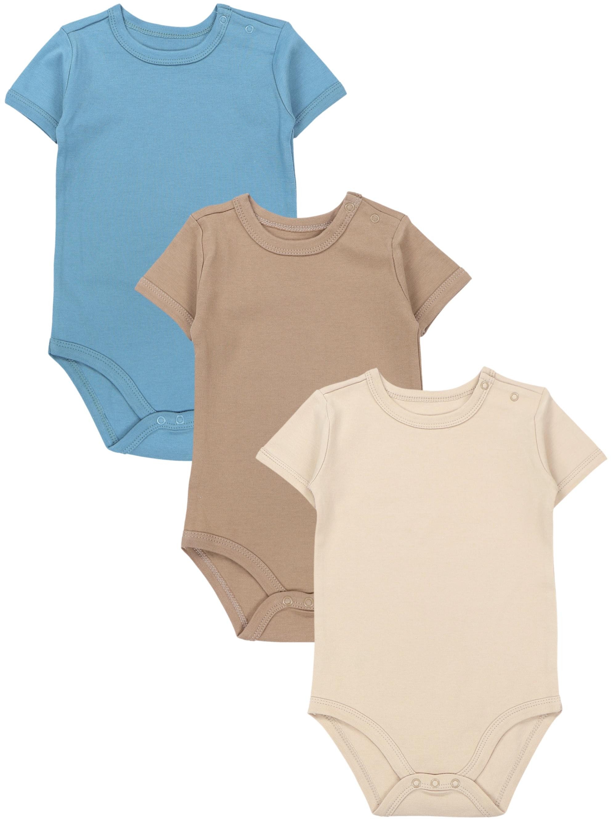 TupTam Kurzarmbody TupTam Kinder Unisex Kurzarm Body Baumwolle 3er Set