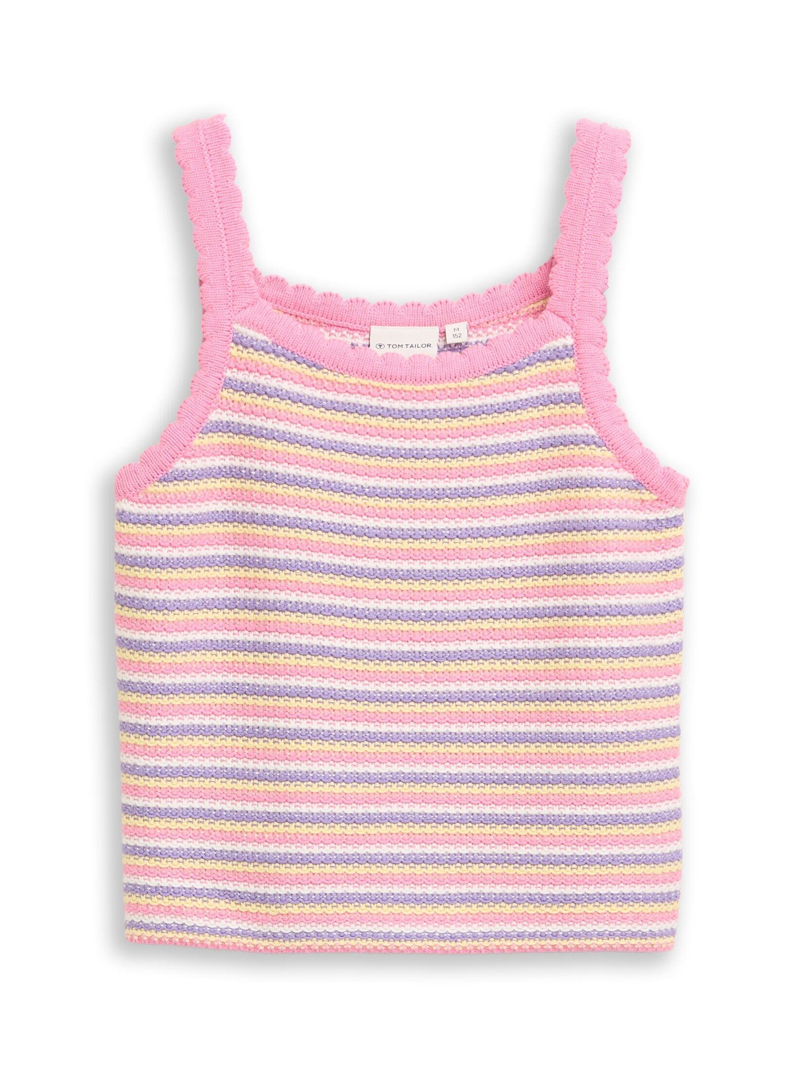TOM TAILOR Pullunder Pullover & Strickjacken Top in Häkel-Optik