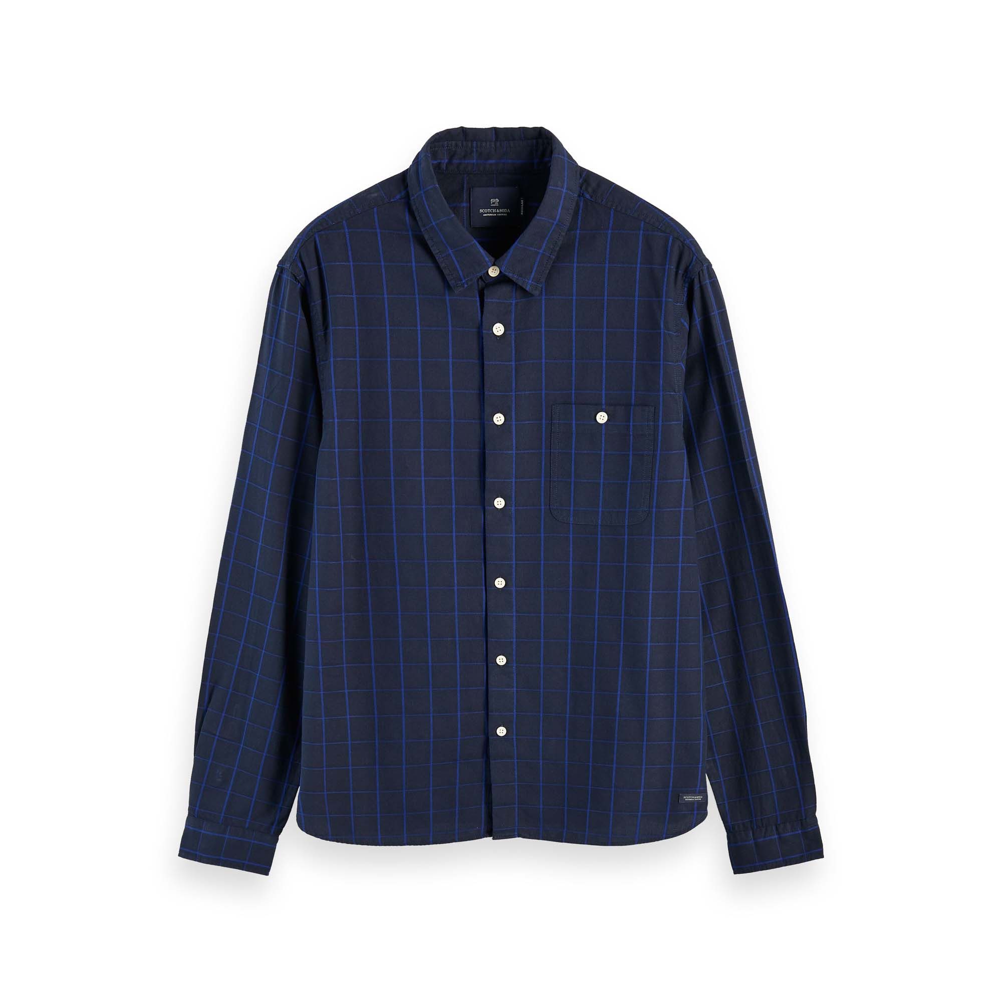 Fleecepullover Scotch & Soda Herren Hemd Oxford Long Sleeve 156864