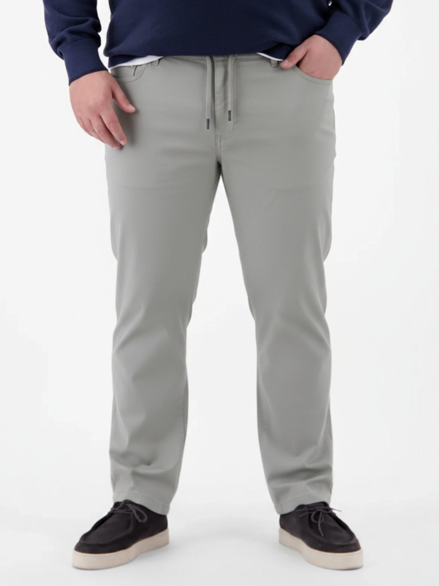 Chinohose Leichte Chino mit Kordelzug