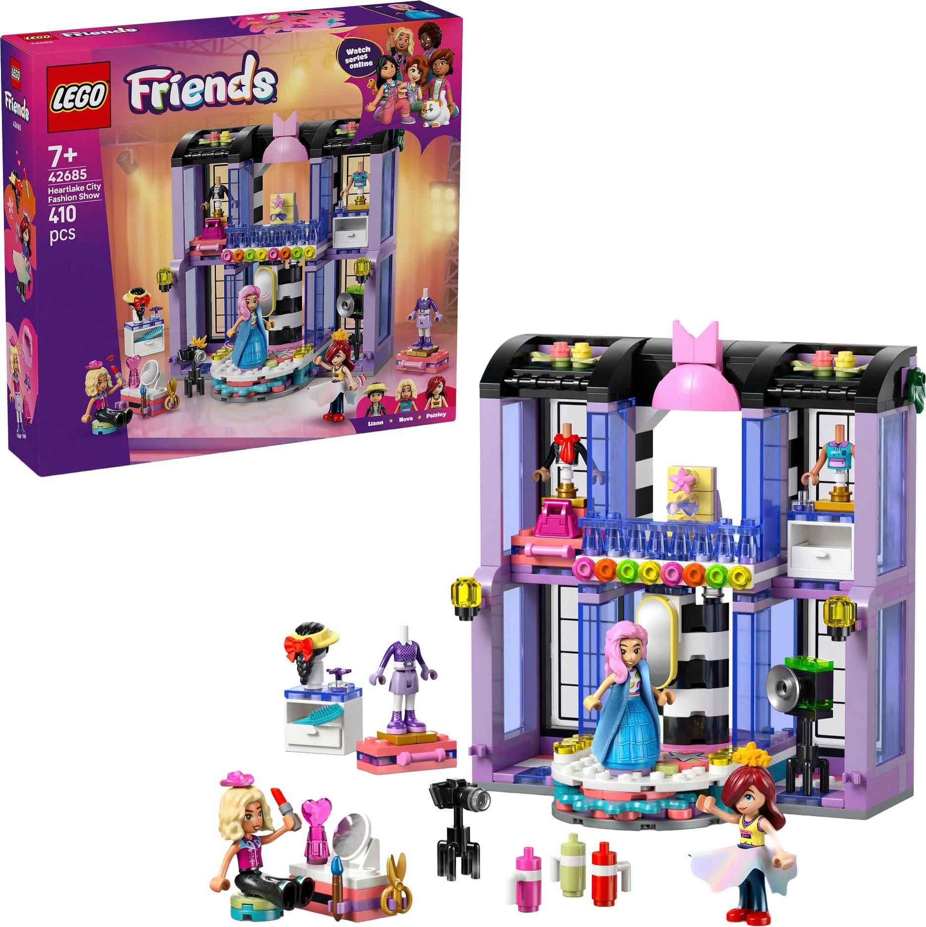 LEGO® Modeschau in Heartlake City (42685), LEGO Friends Konstruktionsspiels günstig online kaufen