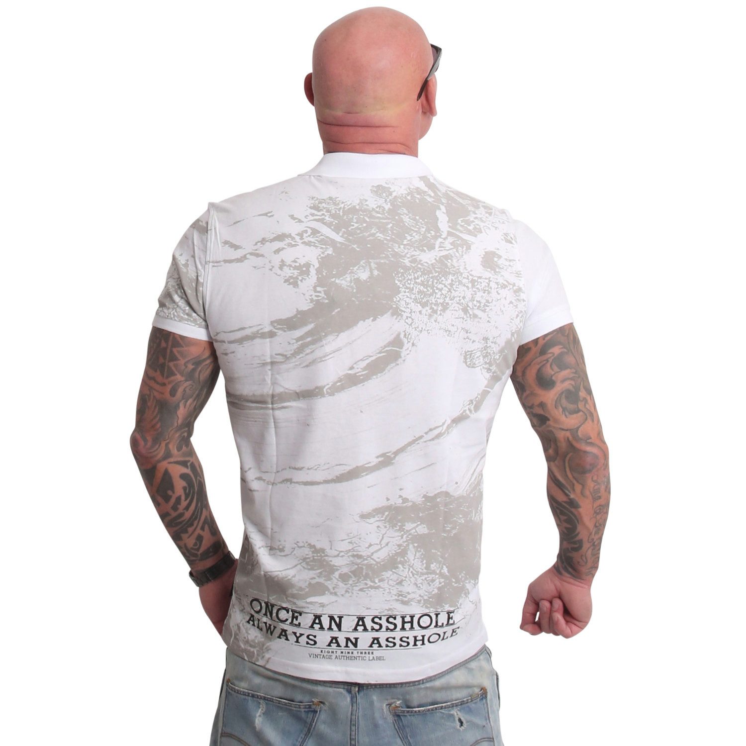 YAKUZA Poloshirt Ahole günstig online kaufen