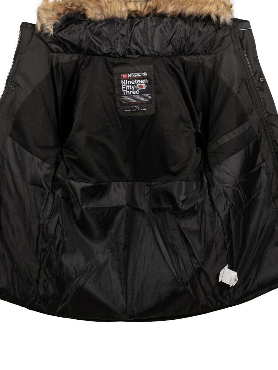 Geographical Norway Steppjacke Herren Winter Jacke Outdoor Parka Steppjacke günstig online kaufen