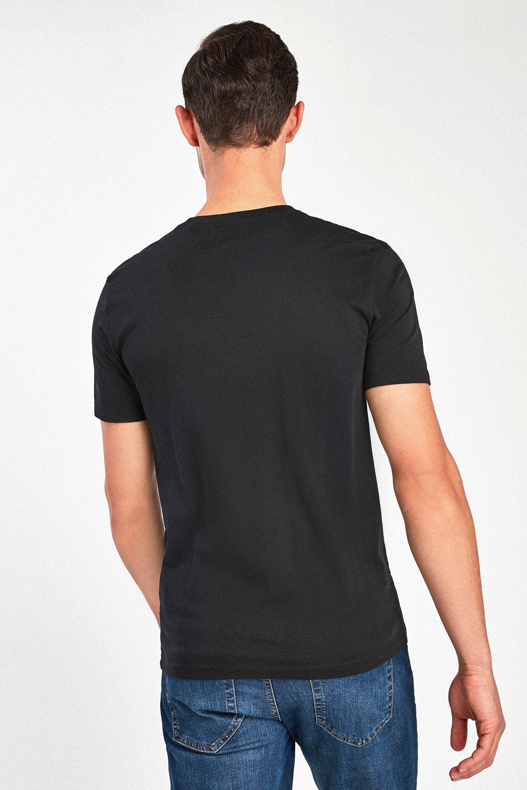 Next T-Shirt Slim Fit T-Shirt mit V-Ausschnitt (1-tlg) günstig online kaufen