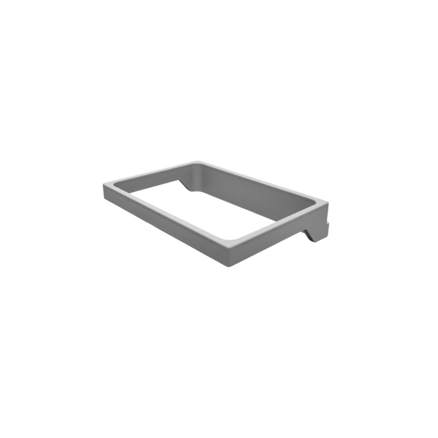 Hailo Einbaumülleimer Hailo Halter 3603981 für Inneneimer 1102429 hellgrau 2,5 Liter