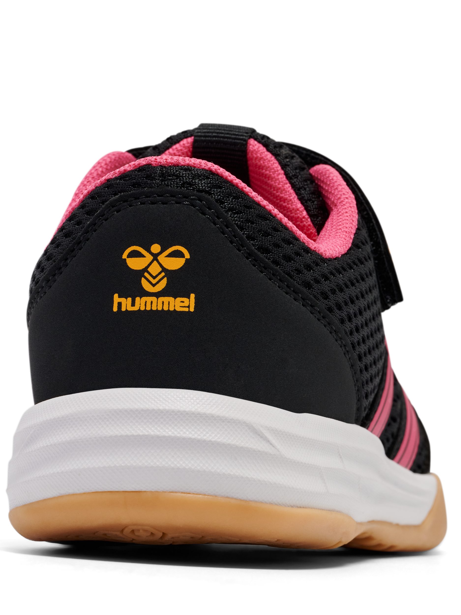 hummel MULTIPLAY FLEX VC JR Hallenschuh Indoor Sportschuhe mit Klettverschluss, nicht abfärbende Sohle