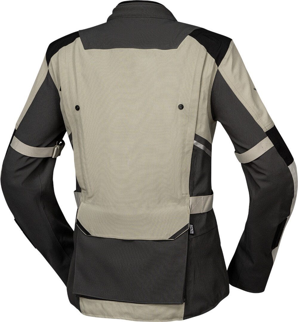 IXS Motorradjacke Tourster-STX 1.0 wasserdichte Damen Motorrad Textiljacke Wasserdicht Atmungsaktiv winddicht protektoren reißverschluss wasser