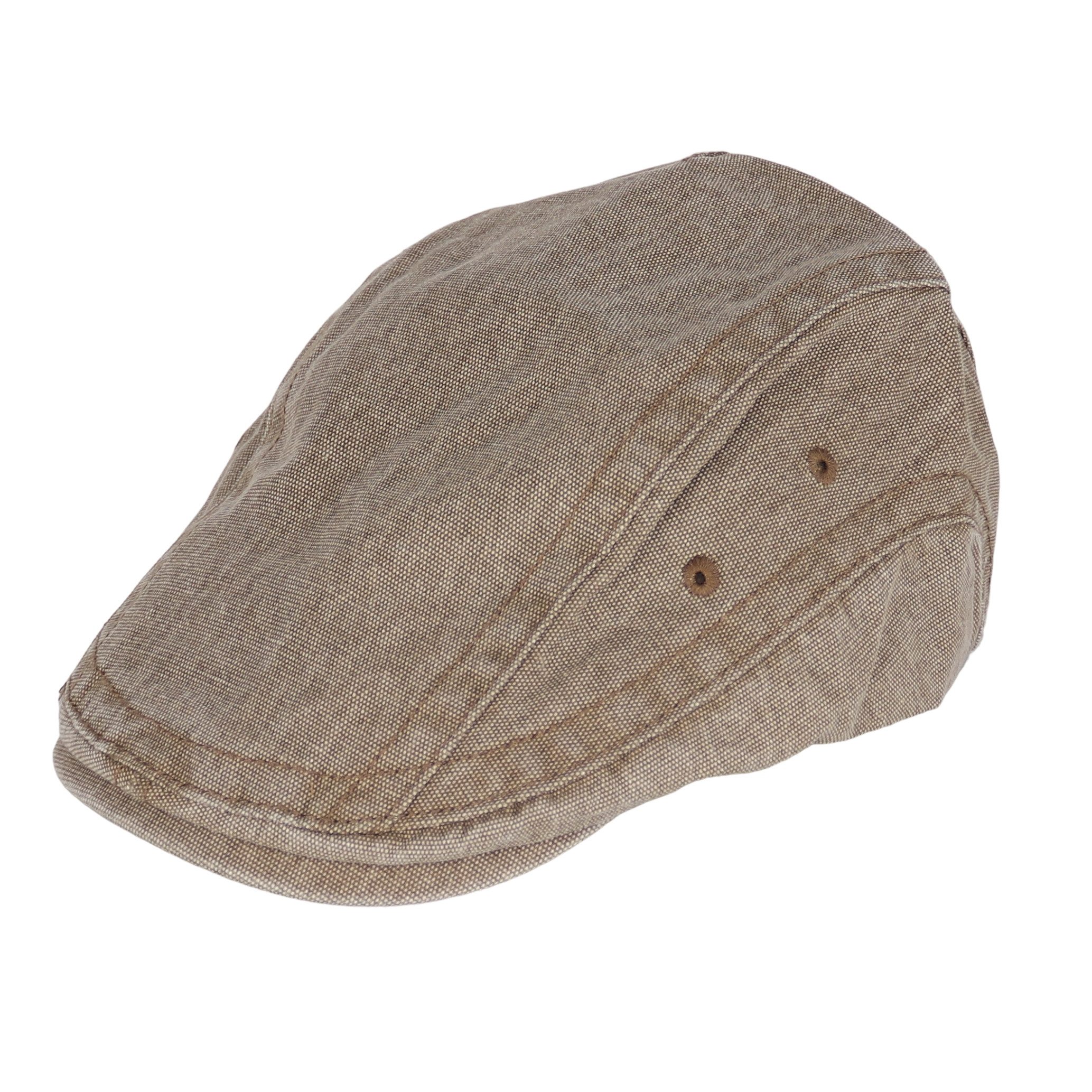 MIRROSI Schiebermütze mit Shirm, Stoff mit Textur, aus 100% Baumwolle (Outdoor Cap, Flatcap, Feldmütze, Gatsby Cap, Herrenmütze) Atmungsaktiv, Einheitsgröße, Unisex, Damen Herren
